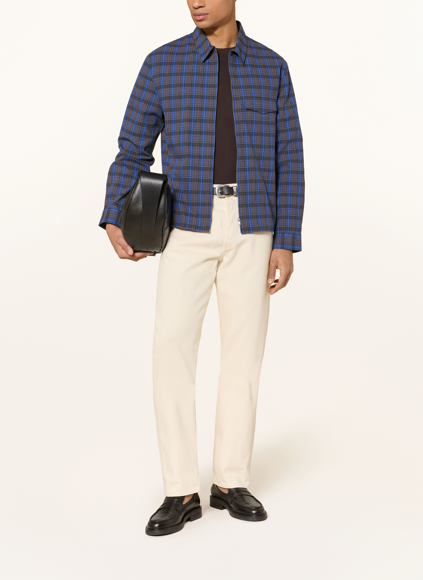 COS Overjacket: DUNKELBLAU / DUNKELORANGE / SCHWARZ