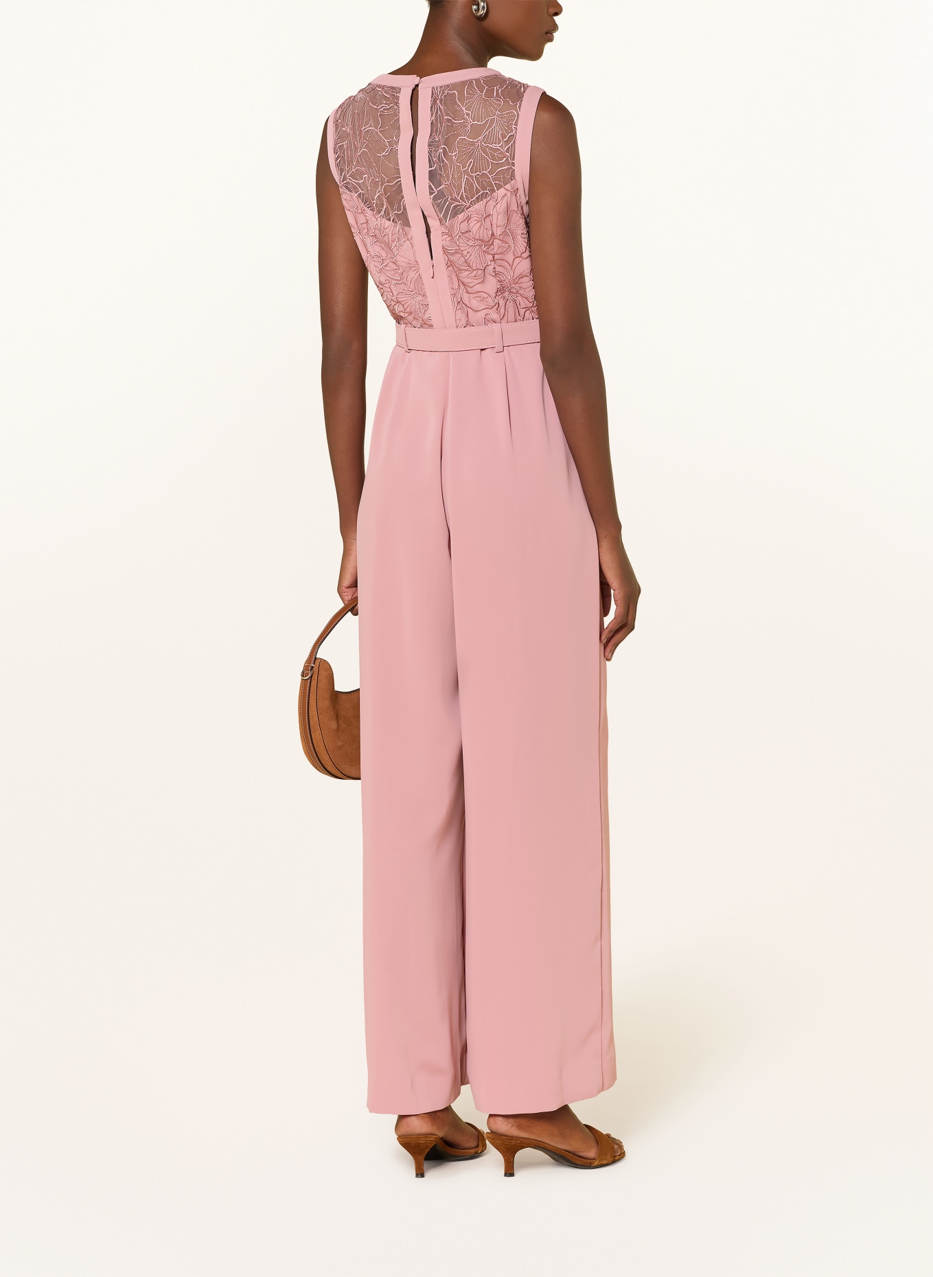 Phase Eight Combinaison IVANNA en mélange de matières: VIEUX ROSE