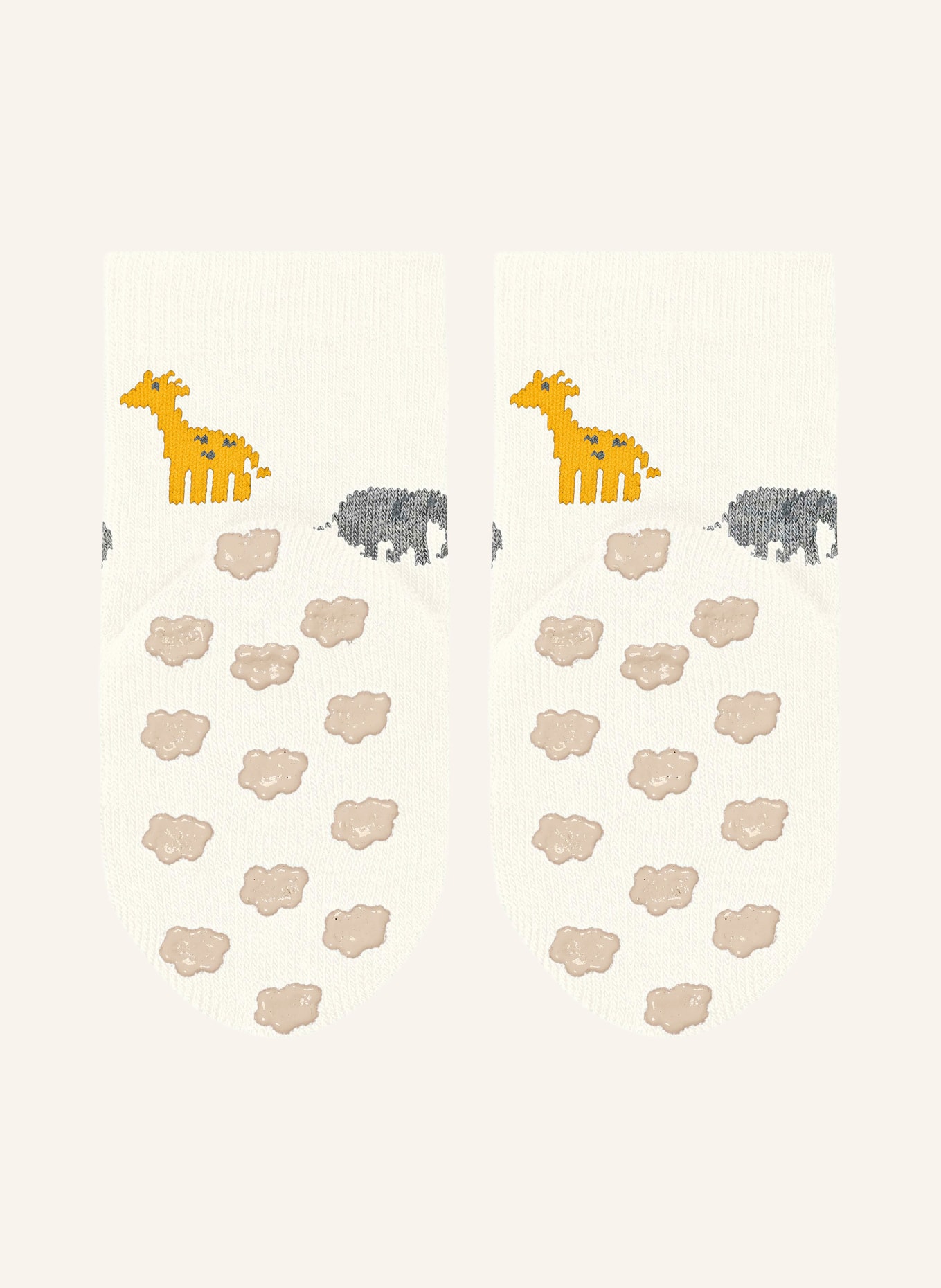 FALKE Anti-slip socks CATPADS: 2040 off-white