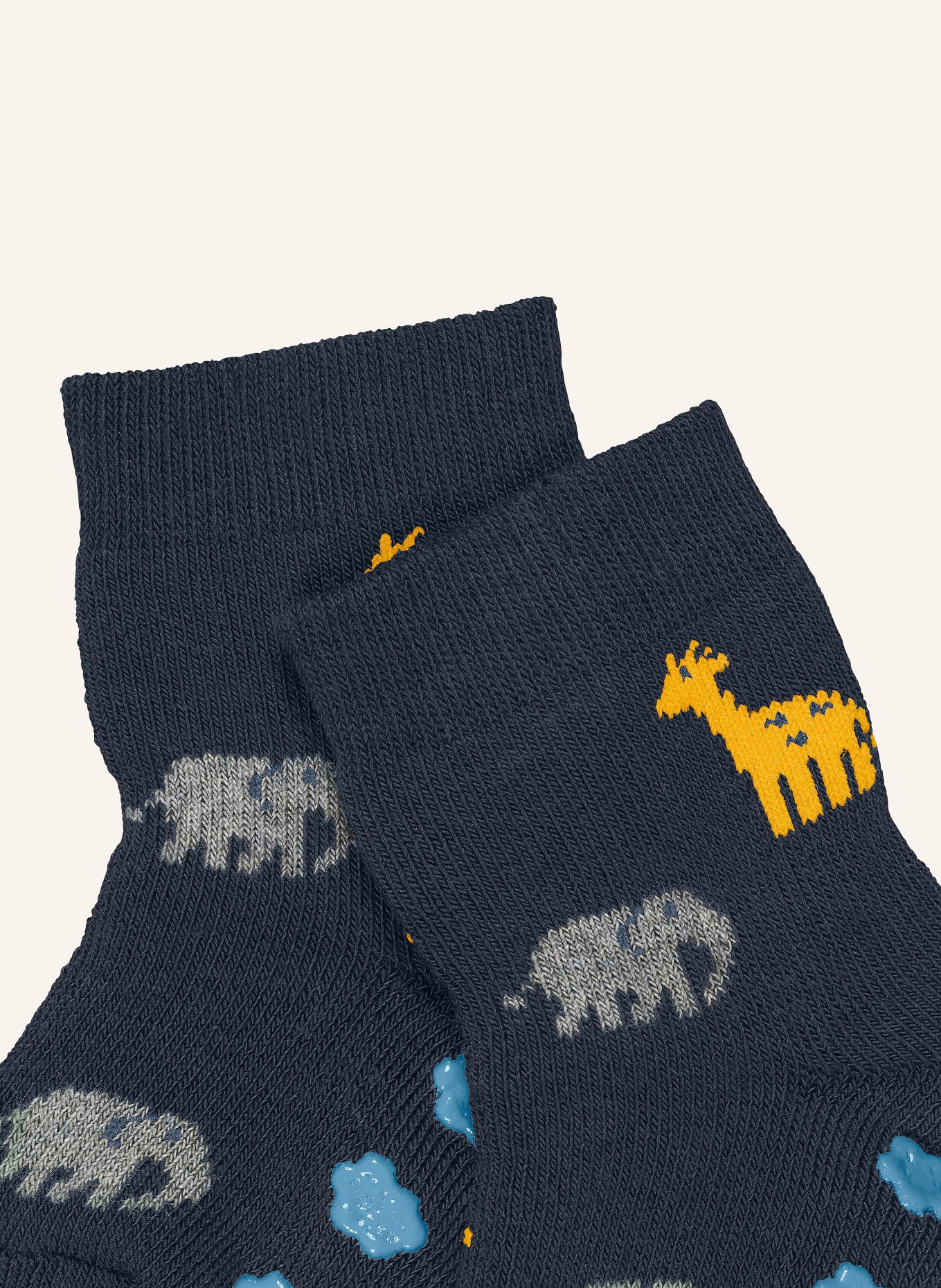 FALKE Anti-slip socks CATPADS: 6116 SPACE BLUE