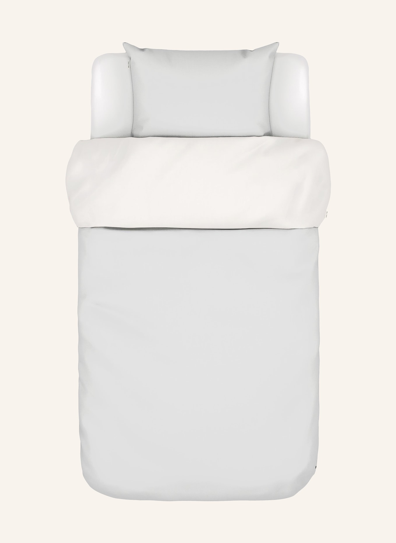 Marc O'Polo Bettwäsche ERLA: BLAUGRAU / CREME