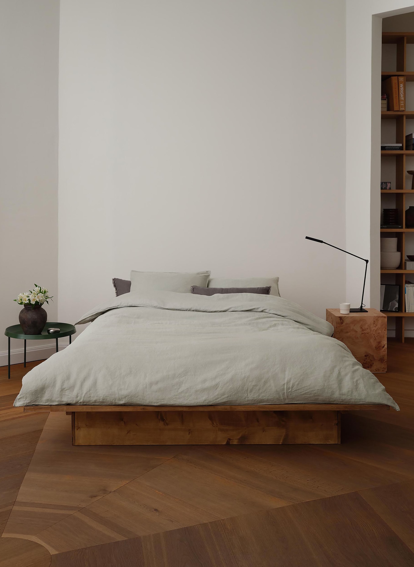 Marc O'Polo Bettwäsche VALKA aus Leinen: GRAU