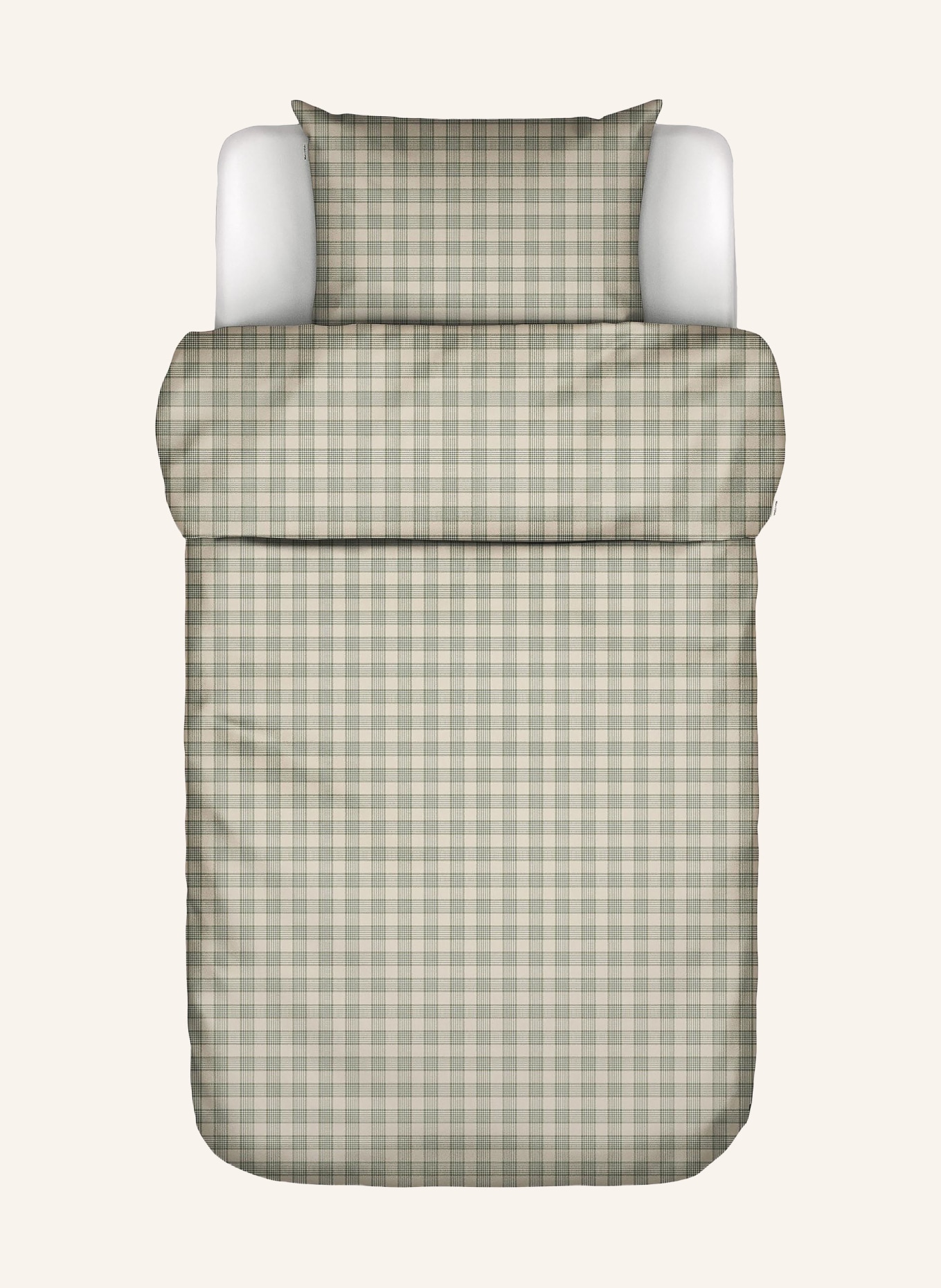 Marc O'Polo Bettwäsche ISAK: HELLGRÜN / GRÜN