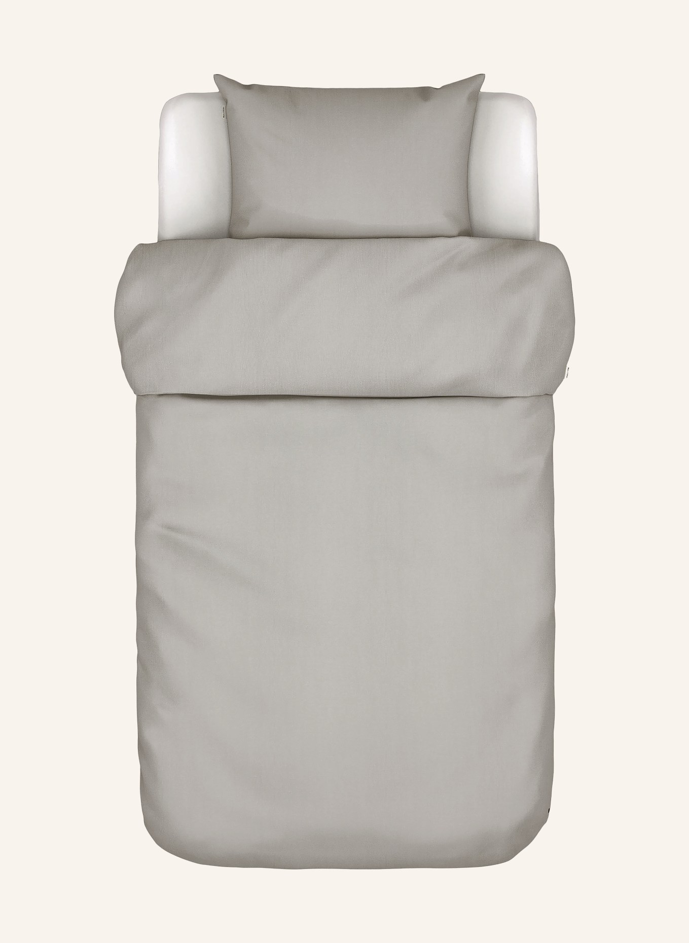 Marc O'Polo Bettwäsche VALKA aus Leinen: GRAU