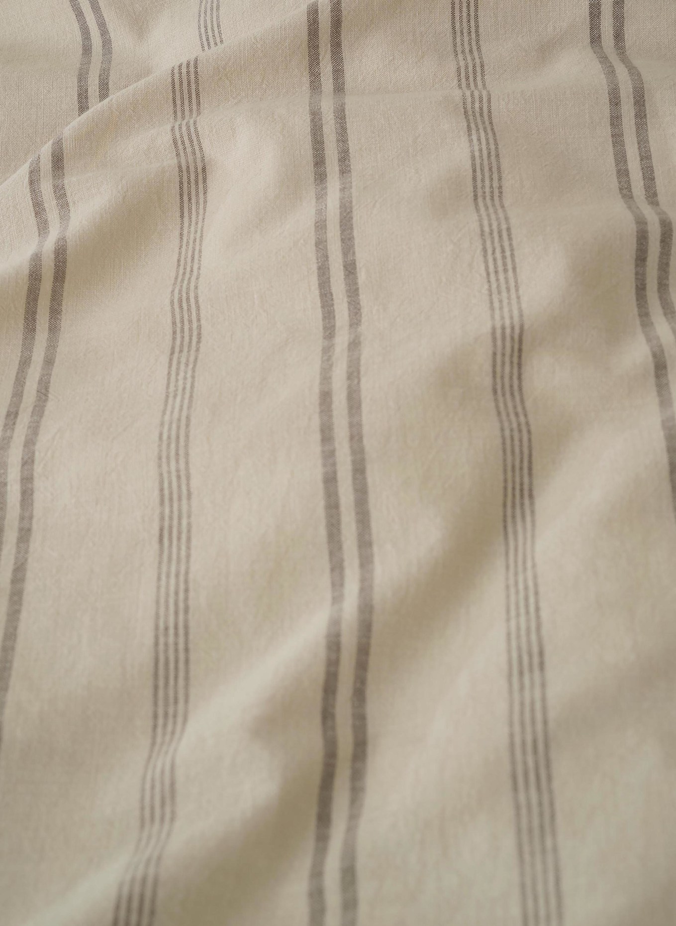 Marc O'Polo Bettwäsche OLIN: BEIGE / DUNKELGRAU