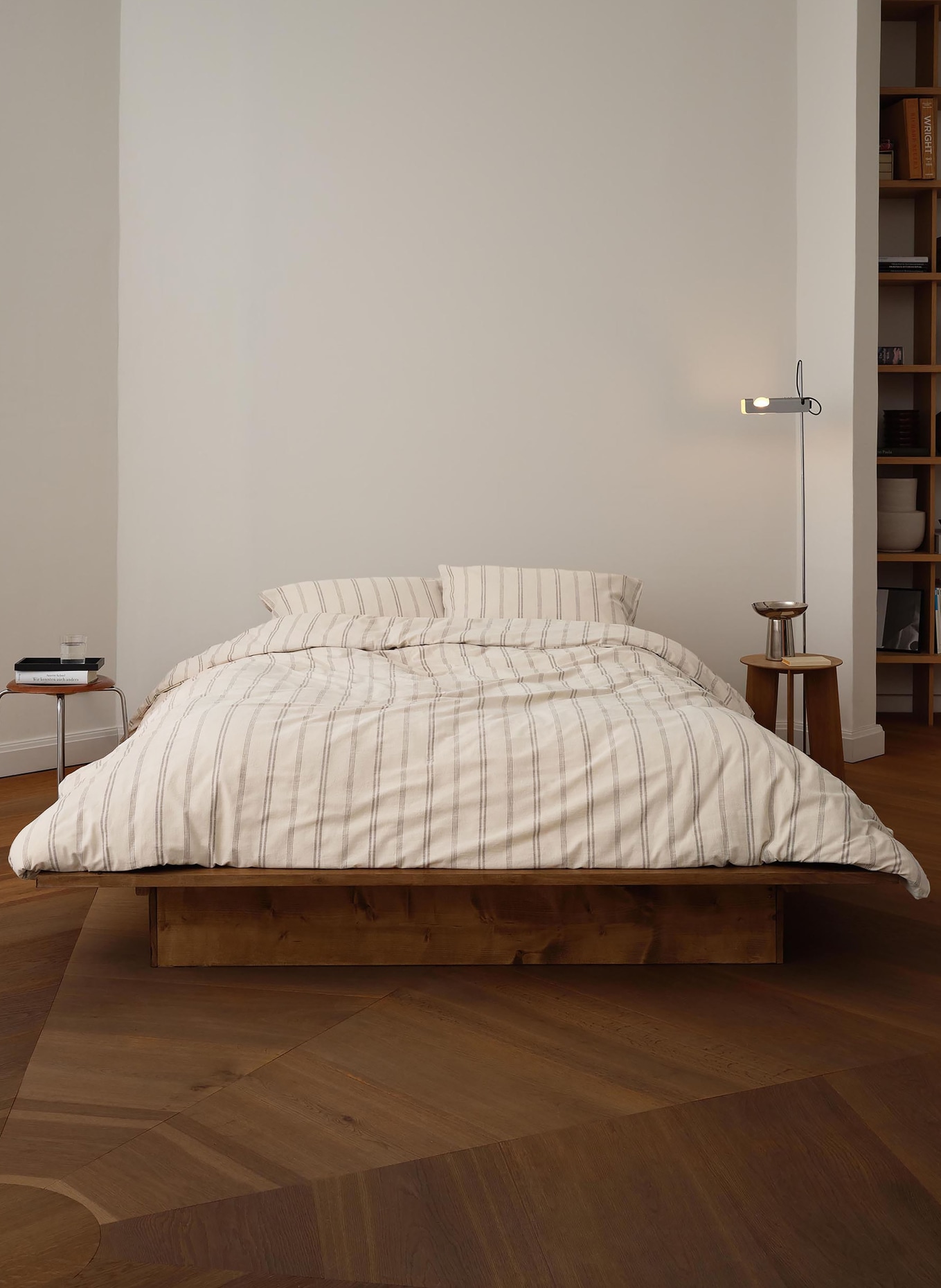 Marc O'Polo Bettwäsche OLIN: HELLBRAUN / DUNKELGRAU