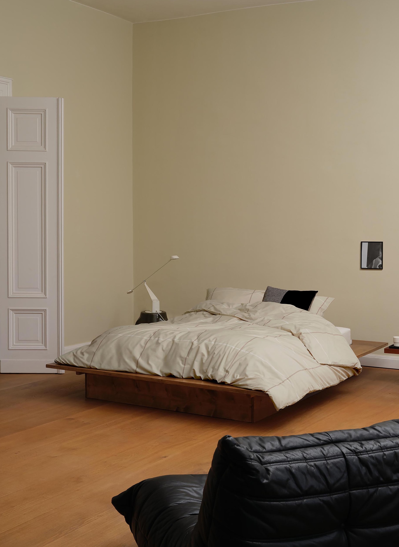 Marc O'Polo Linge de lit SUVIE: BEIGE