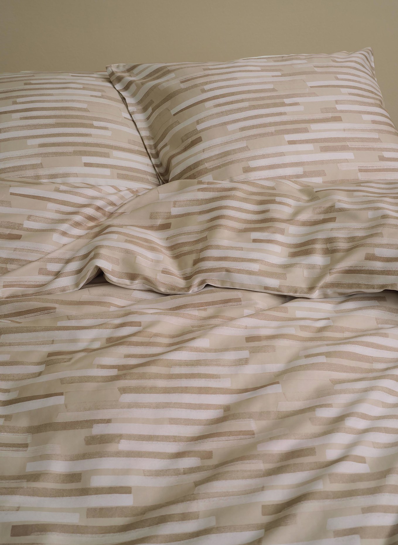 Marc O'Polo Bettwäsche SVALI: CREME / HELLBRAUN / BEIGE