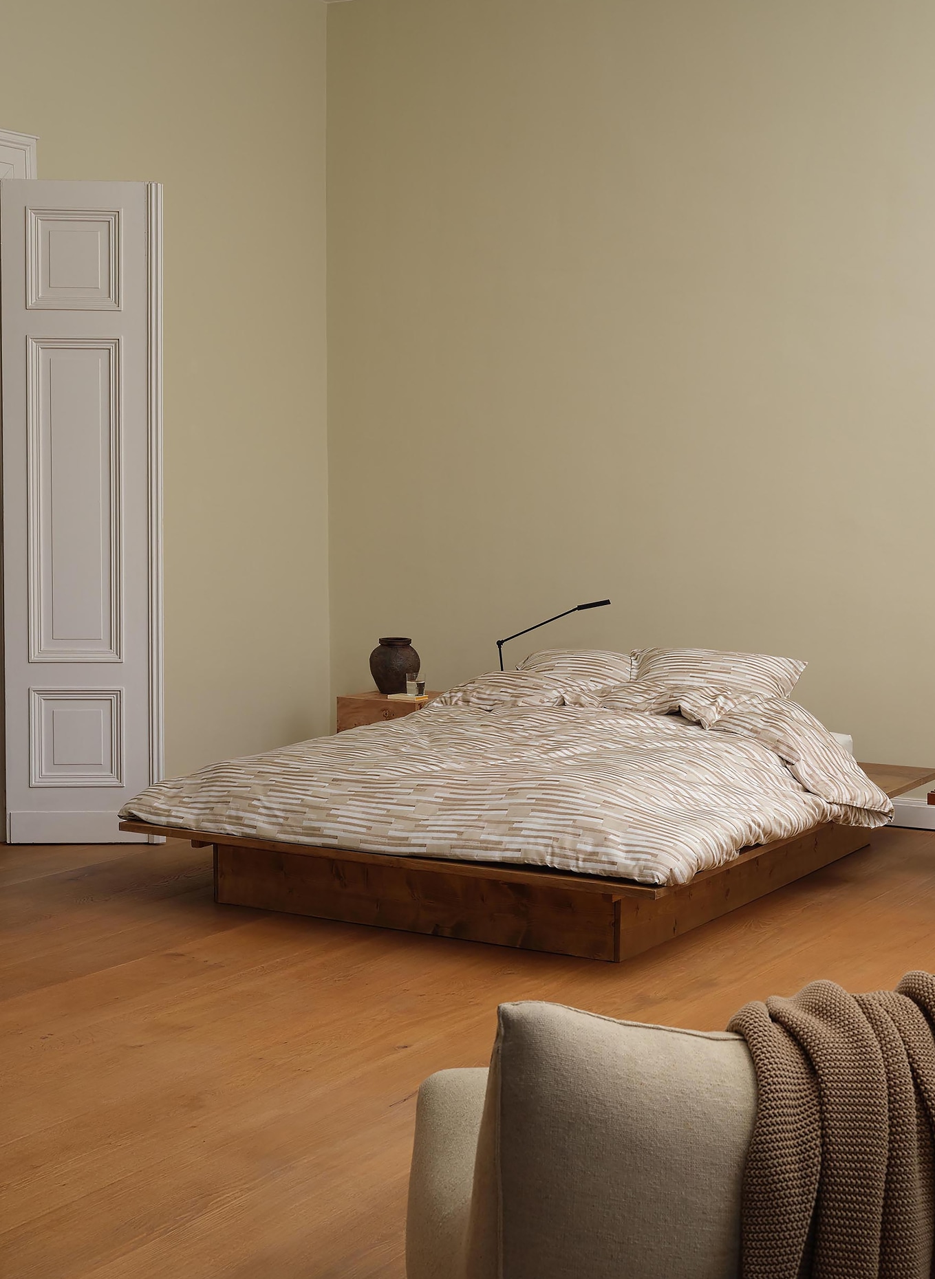 Marc O'Polo Bettwäsche SVALI: CREME / HELLBRAUN / BEIGE