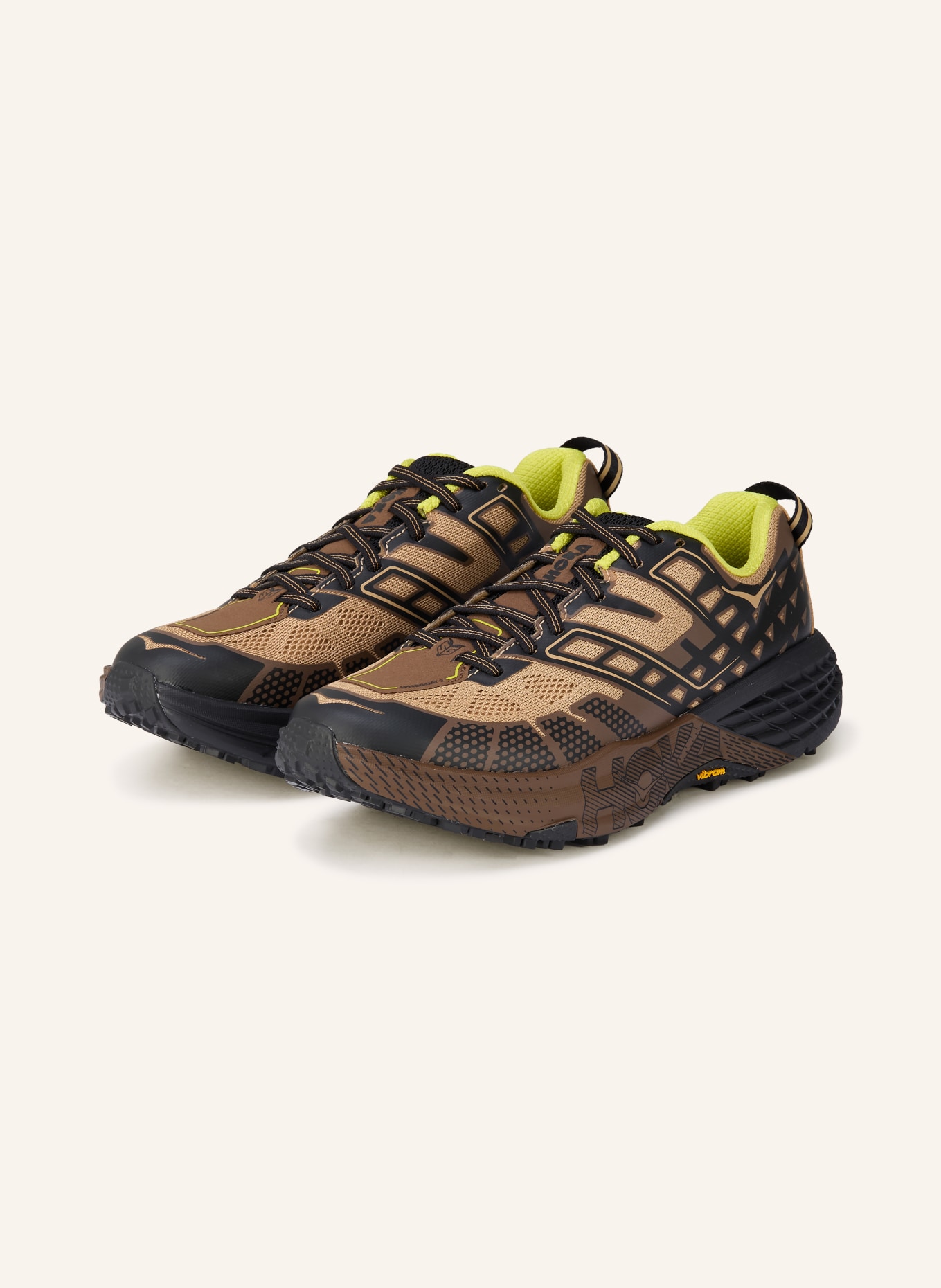 HOKA Sneaker SPEEDGOAT 2: DUNKELBRAUN / SCHWARZ