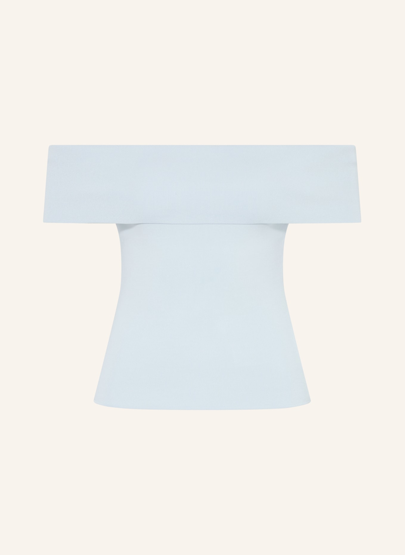 maje Stricktop: HELLBLAU