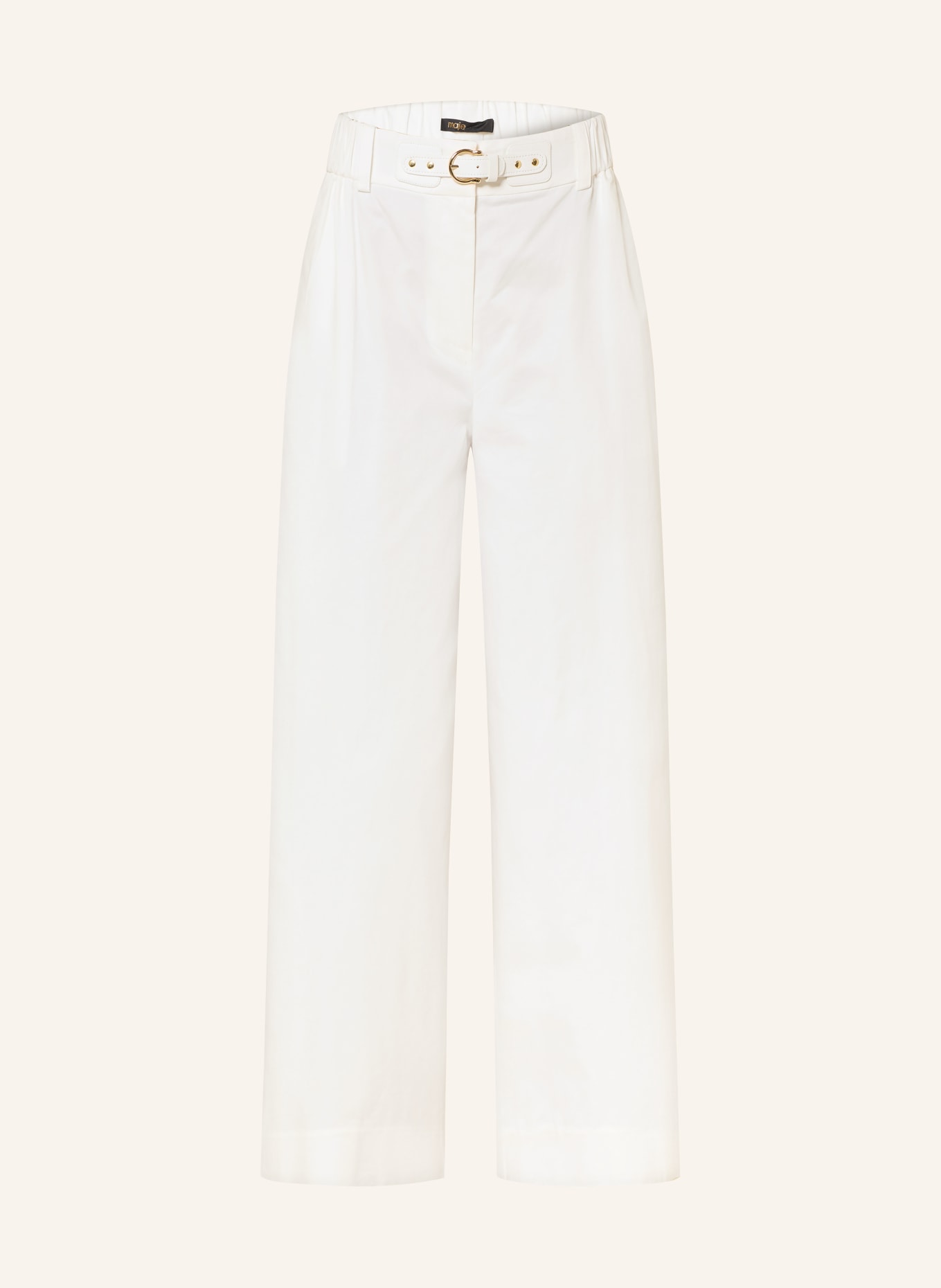 maje Marlenehose: WEISS