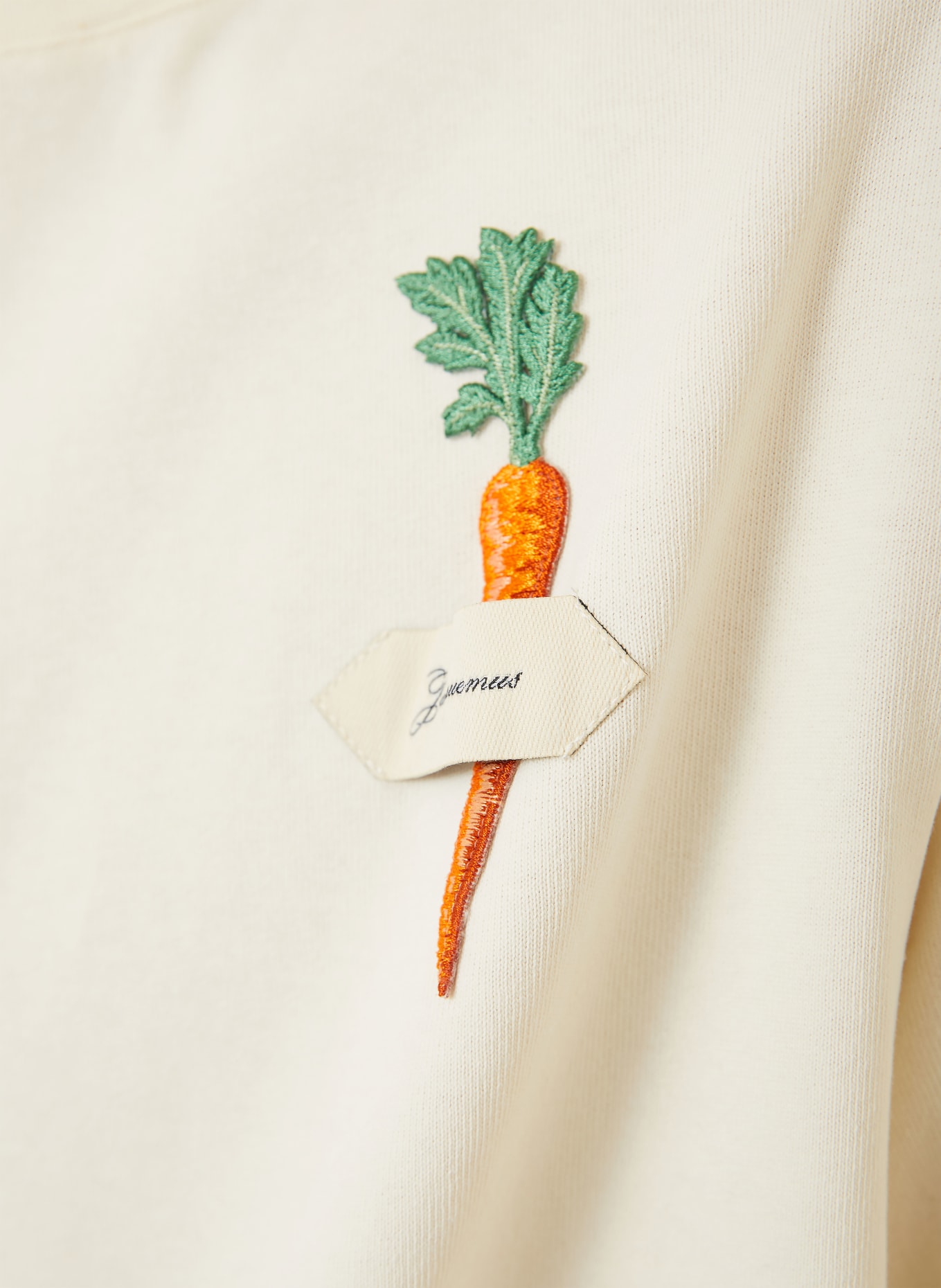 JACQUEMUS T-Shirt LE T-SHIRT CAROTTE: ECRU