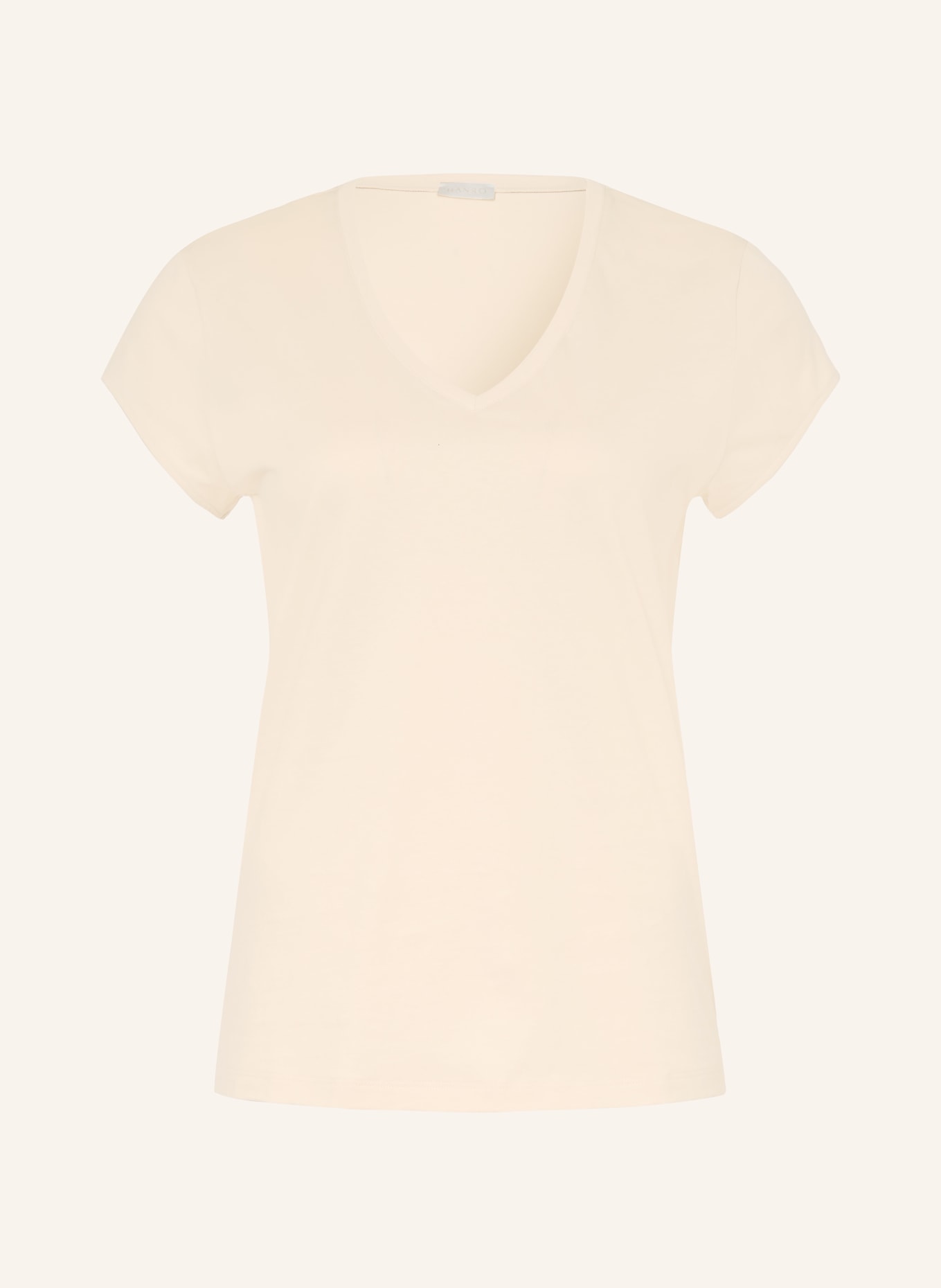 HANRO Sleep shirt NATURAL SHIRT: BEIGE