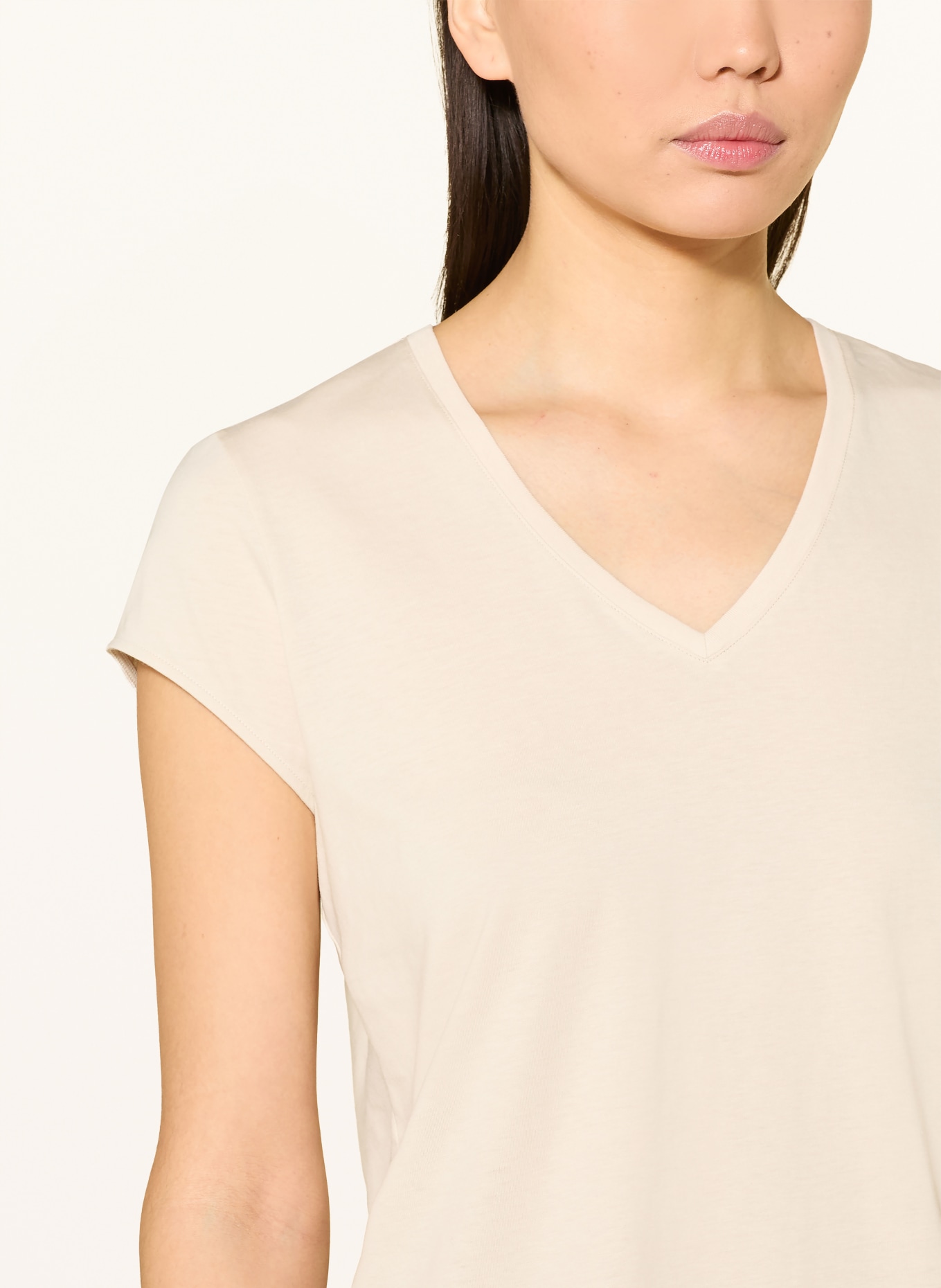 HANRO Sleep shirt NATURAL SHIRT: BEIGE