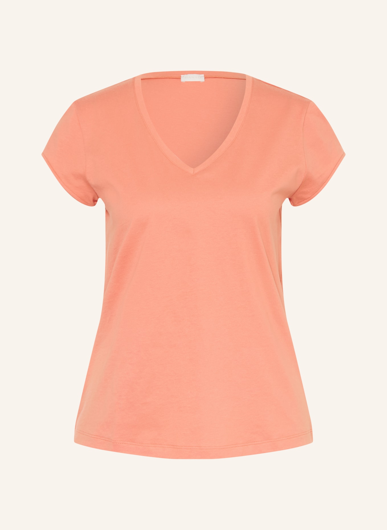 HANRO Koszulka nocna NATURAL: ŁOSOSIOWY