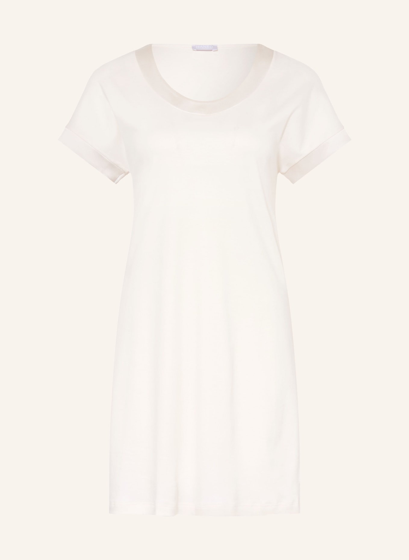 HANRO ANILLA nightdress: CREAM