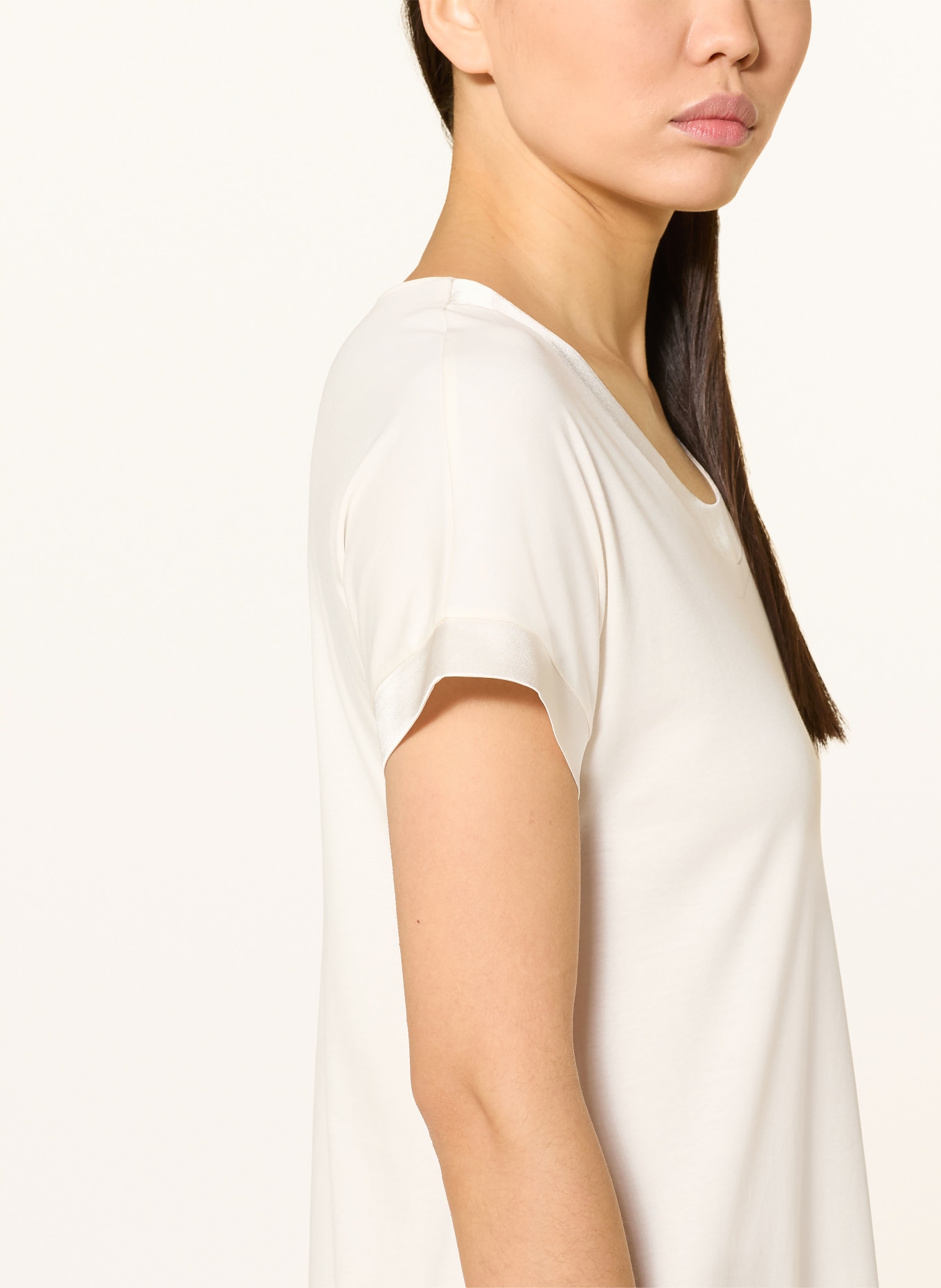 HANRO ANILLA nightdress: CREAM