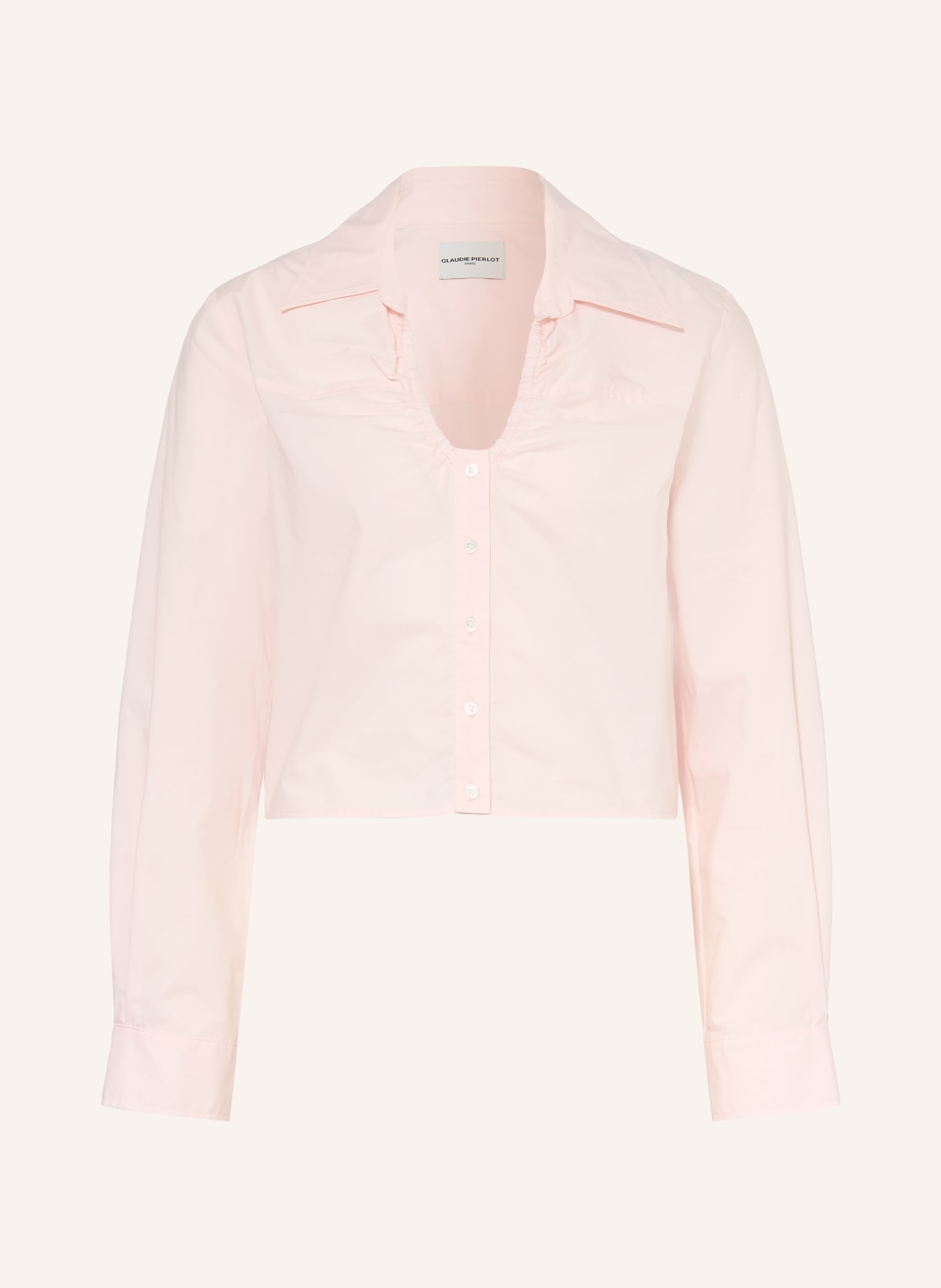 CLAUDIE PIERLOT Hemdbluse: HELLROSA
