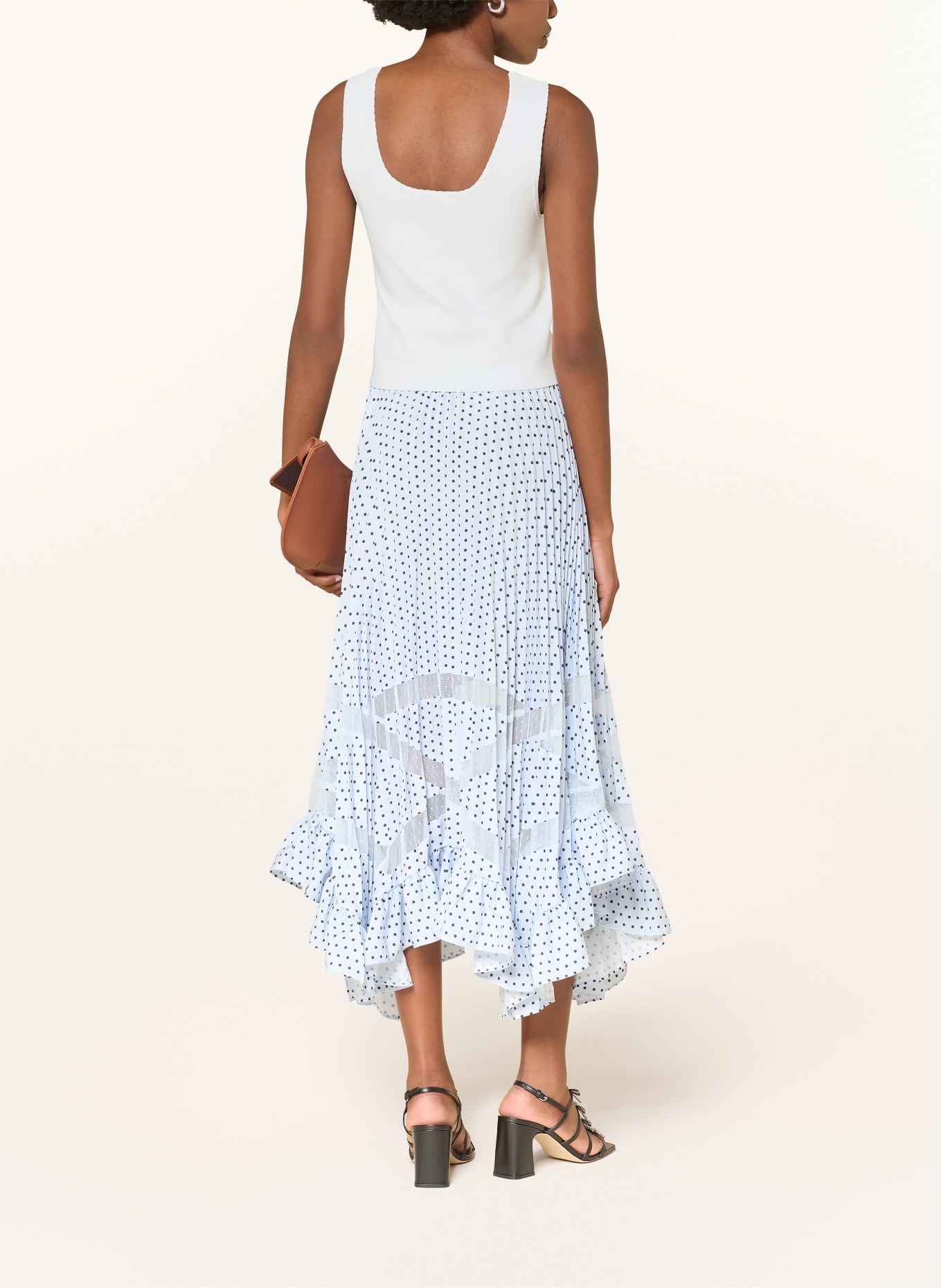 CLAUDIE PIERLOT Top: WEISS