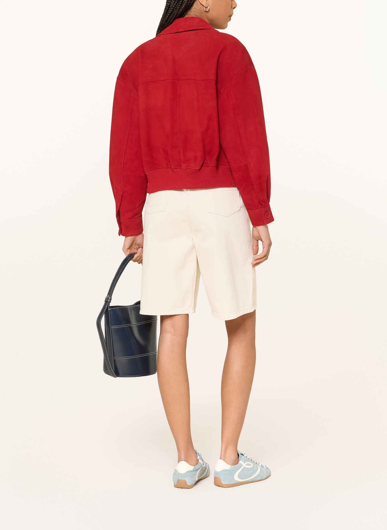 CLAUDIE PIERLOT Dżinsowe bermudy: ECRU