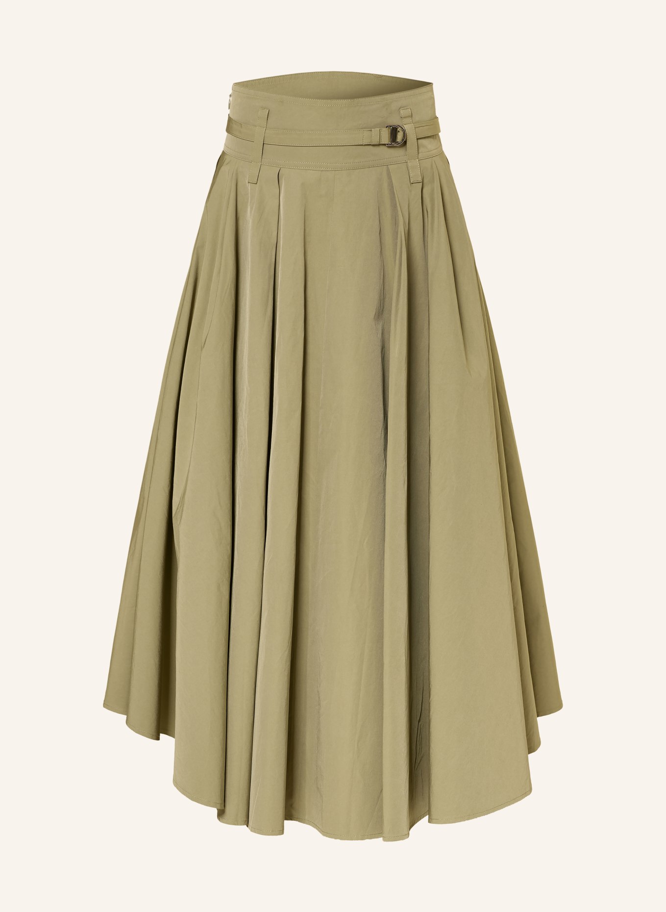 maje Faltenrock: KHAKI