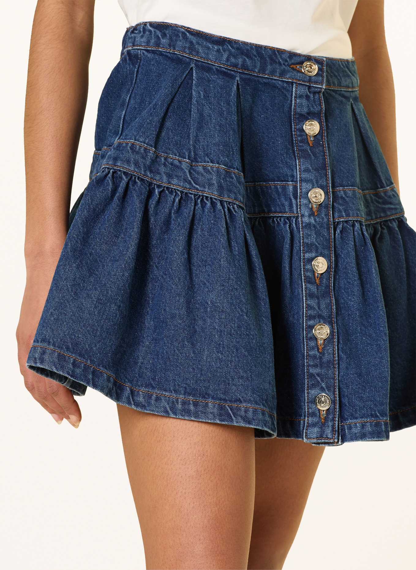 maje Jeansrock: BLAU