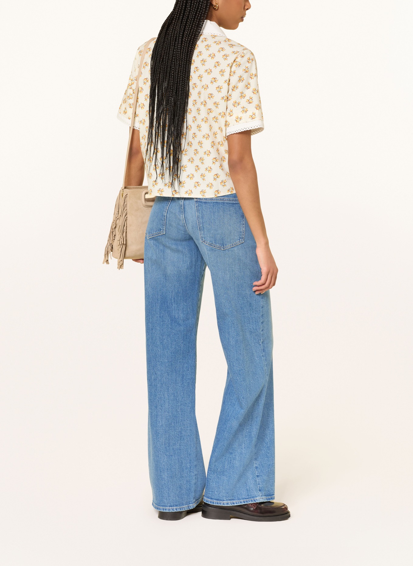 maje Dżinsy z szerokimi nogawkami: 0201 BLUE