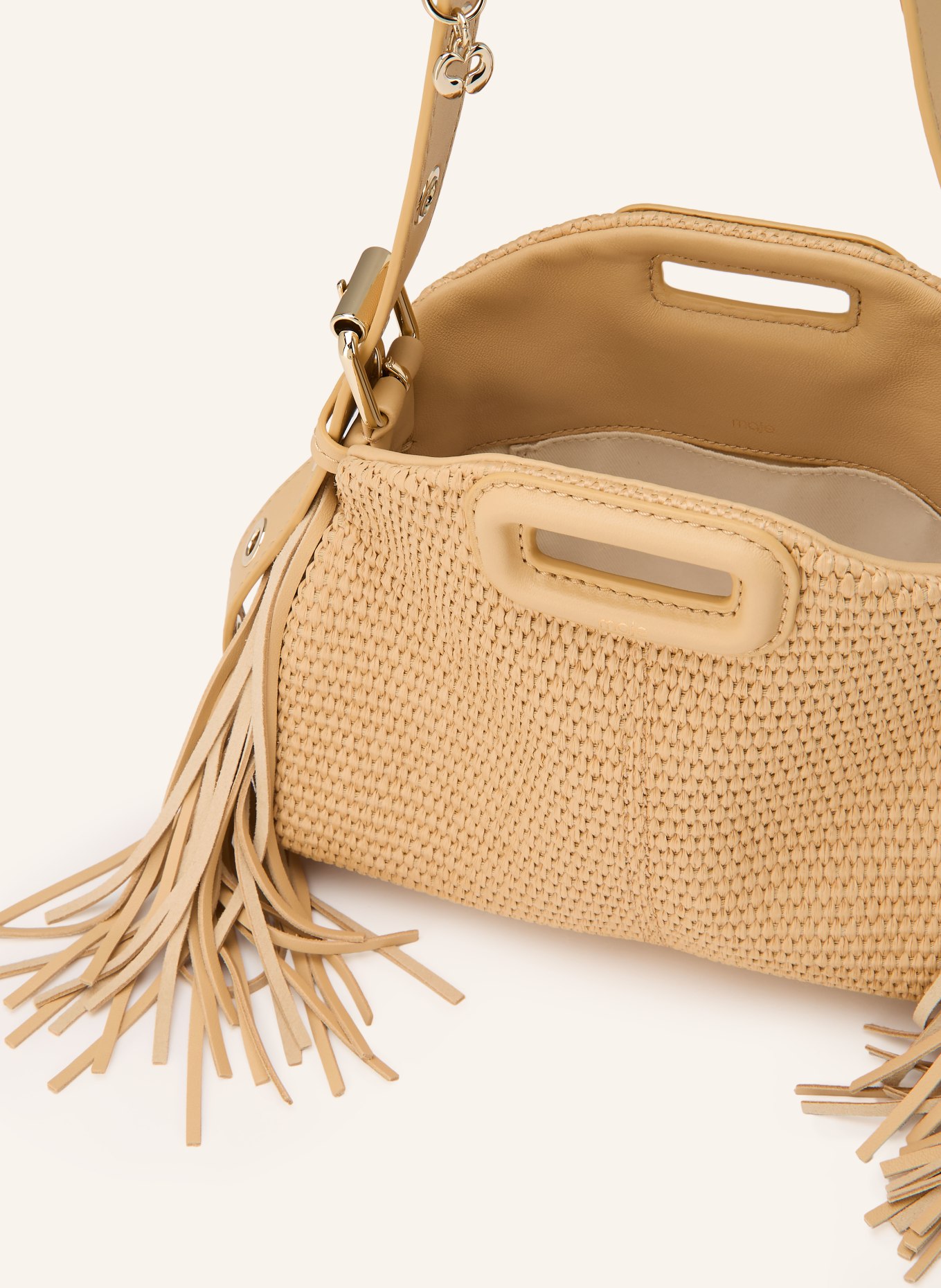 maje Handtasche: HELLBRAUN