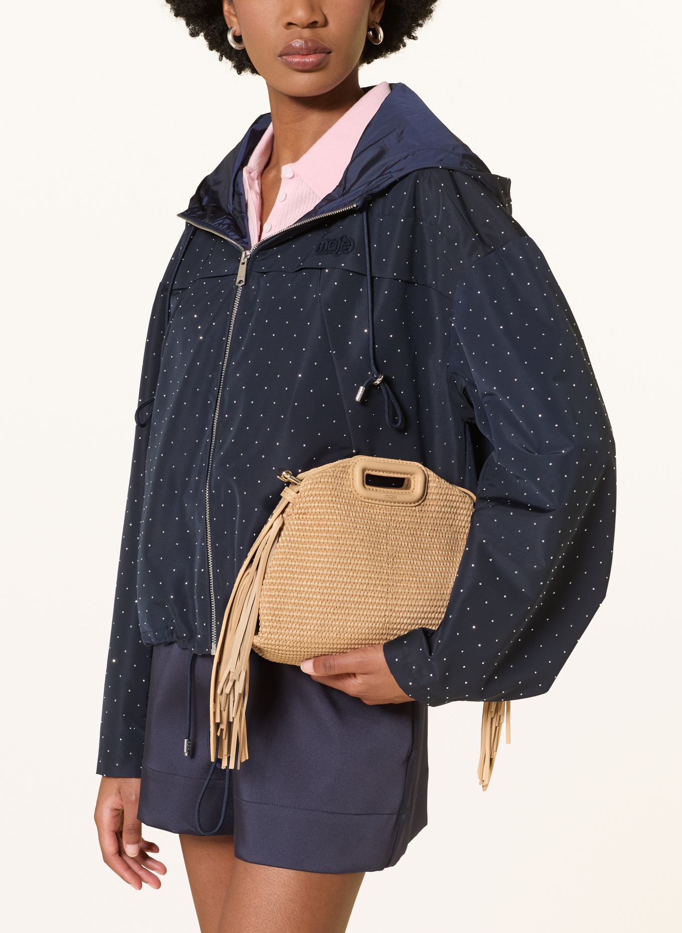 maje Handtasche: HELLBRAUN