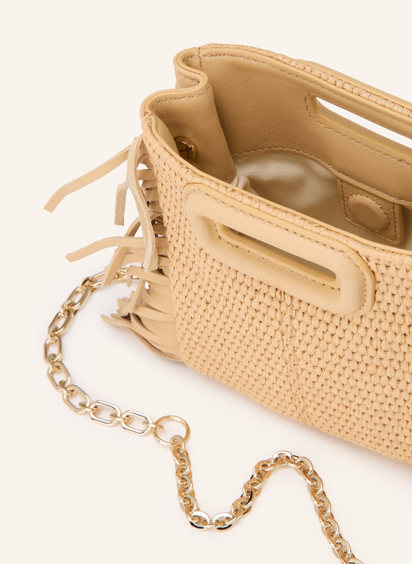 maje Umhängetasche: CAMEL