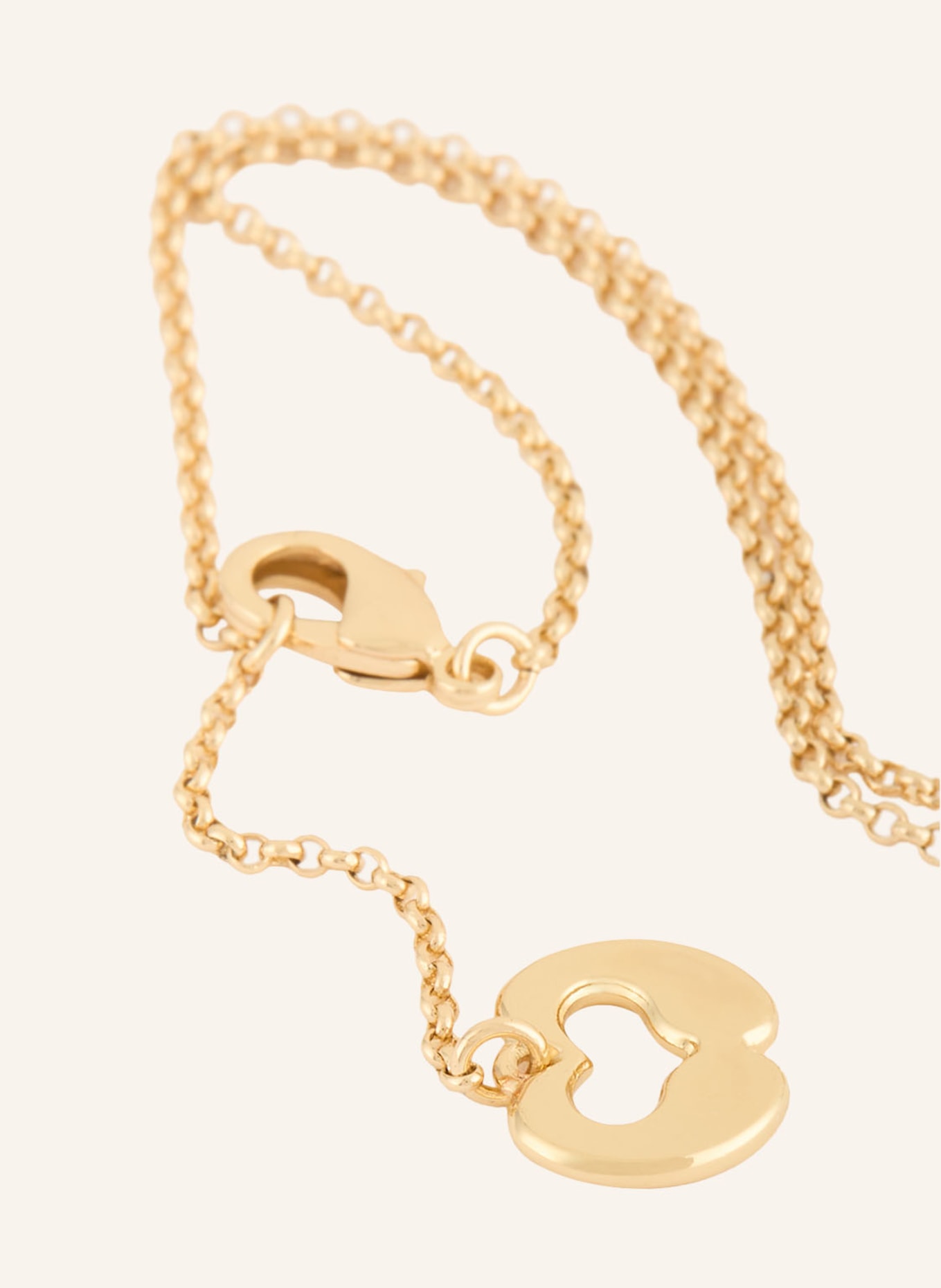 maje Halskette: GOLD / WEISS