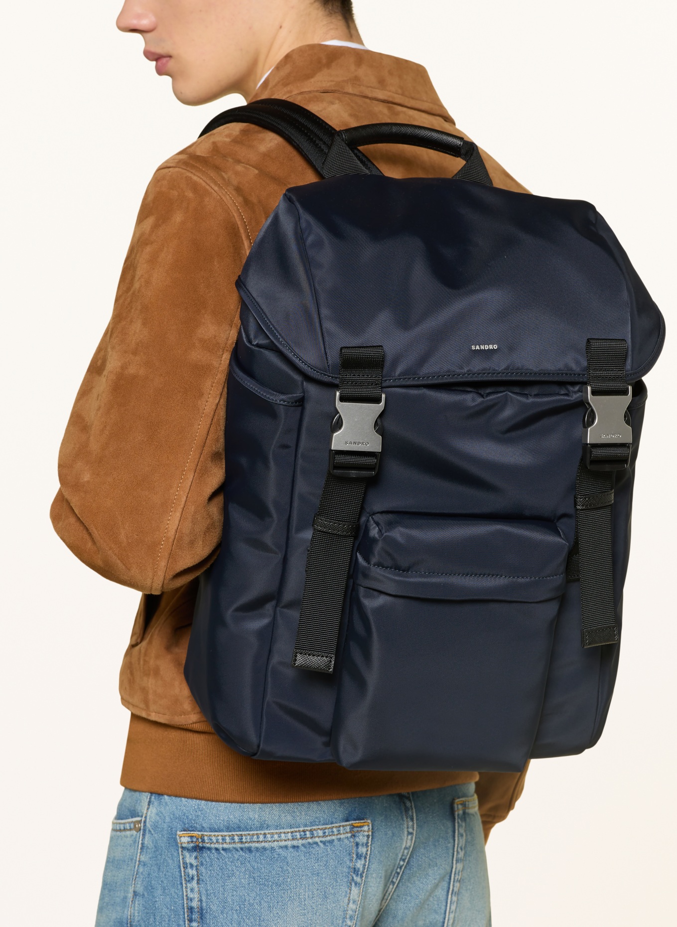 SANDRO Rucksack: DUNKELBLAU
