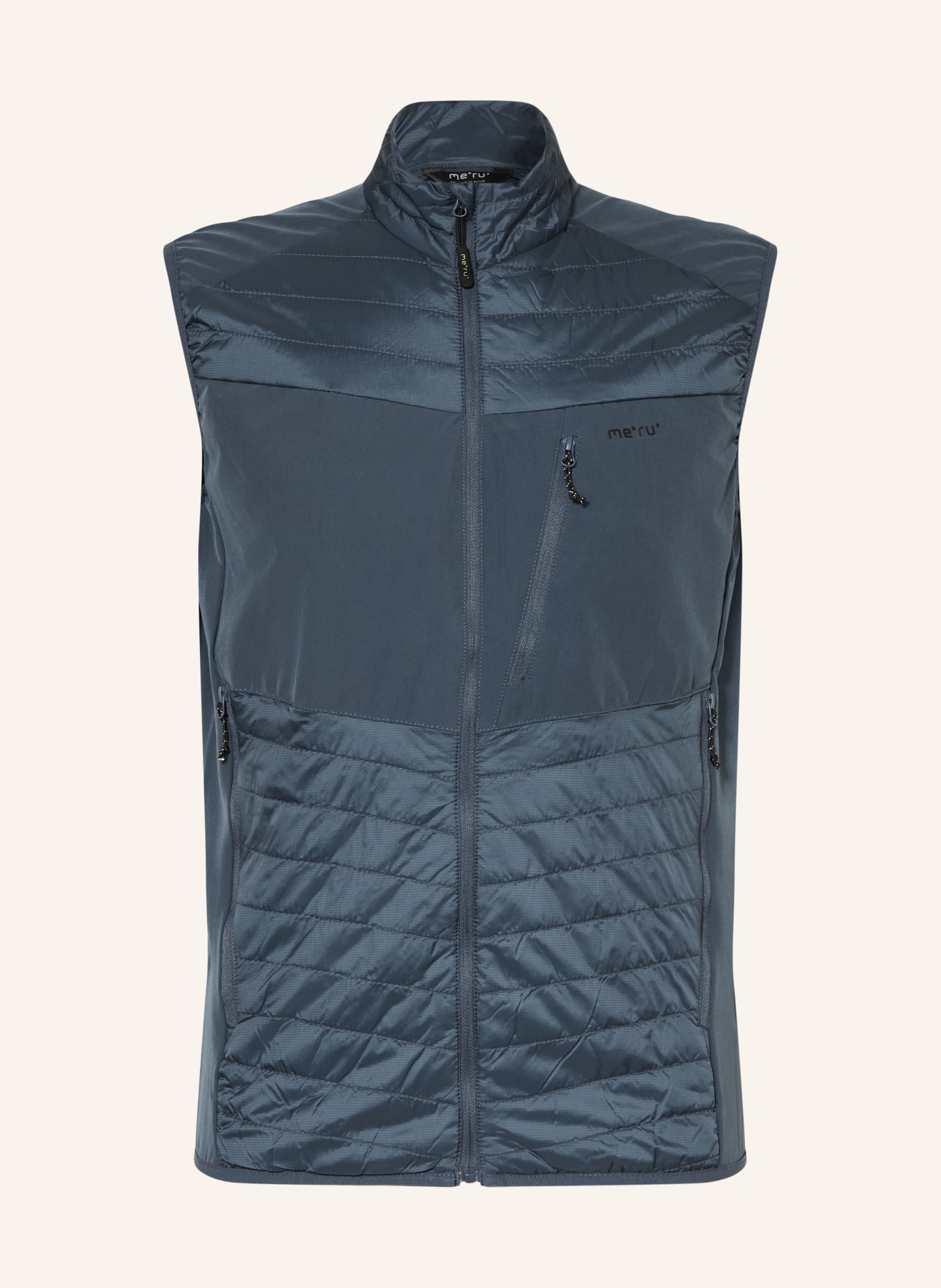 me°ru' JAUJA hybrid vest: TEAL