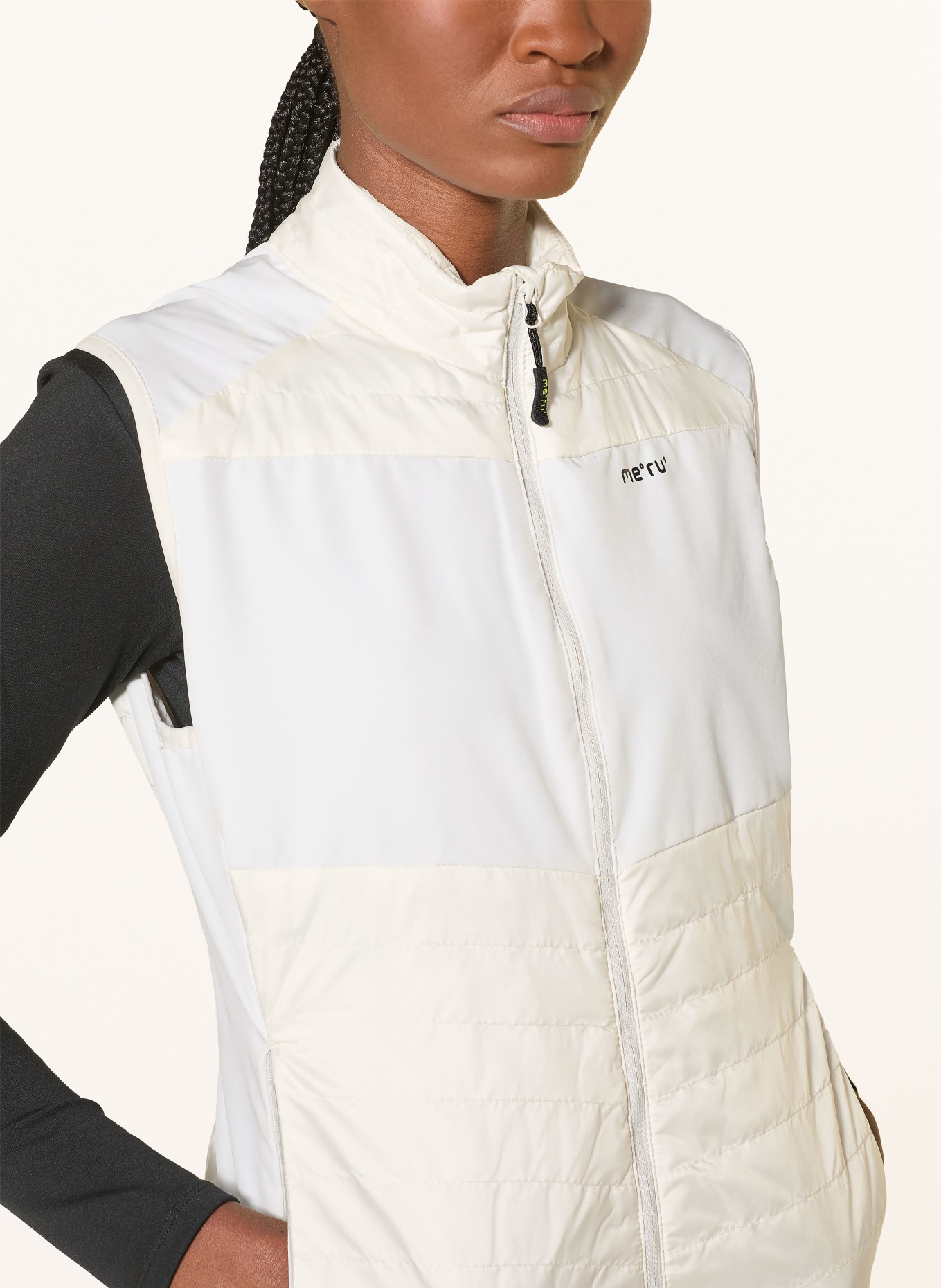 me°ru' Kamizelka hybrydowa JAUJA: BIAŁY