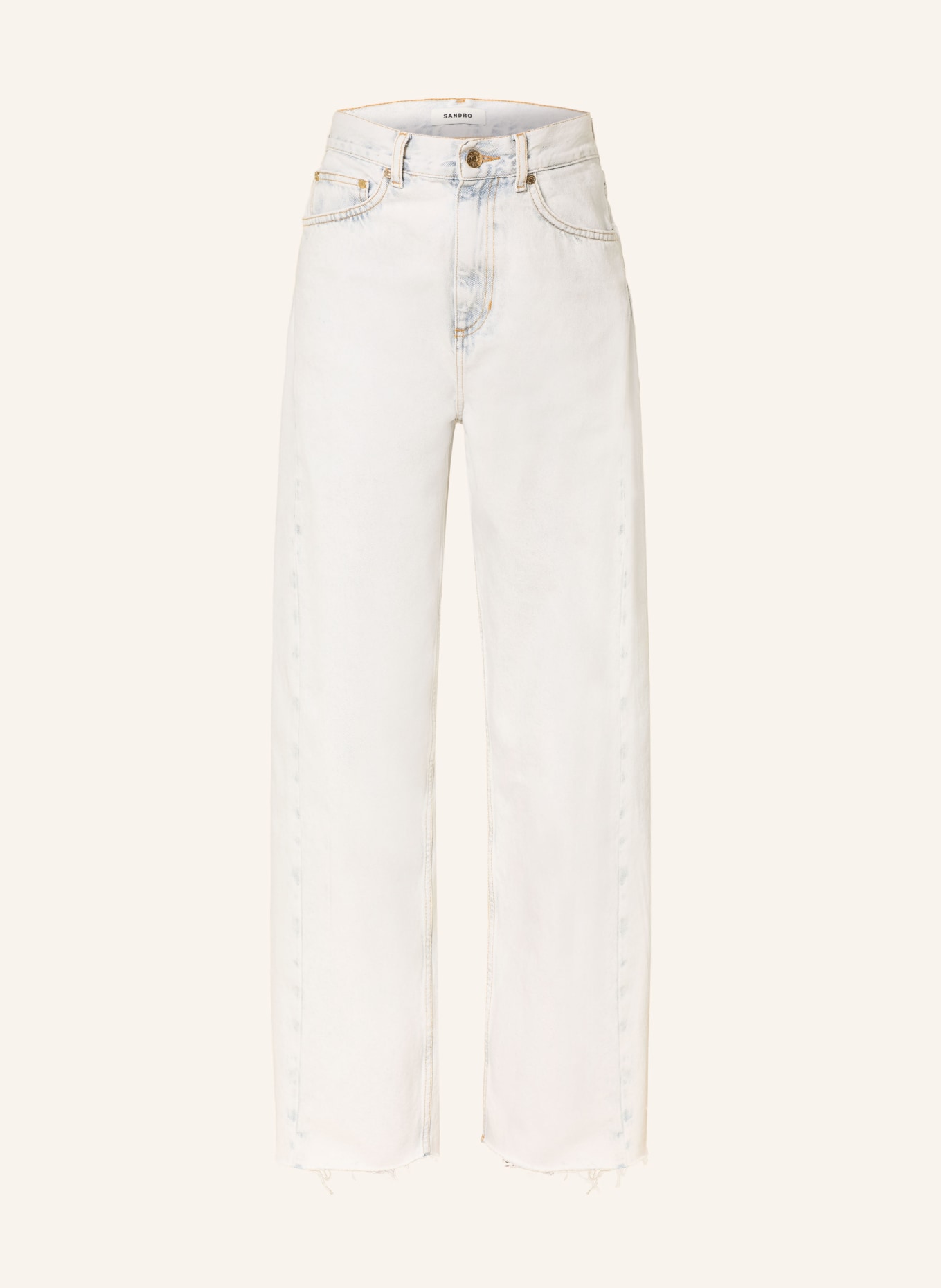 SANDRO Barrel Jeans: 40 SKY BLUE