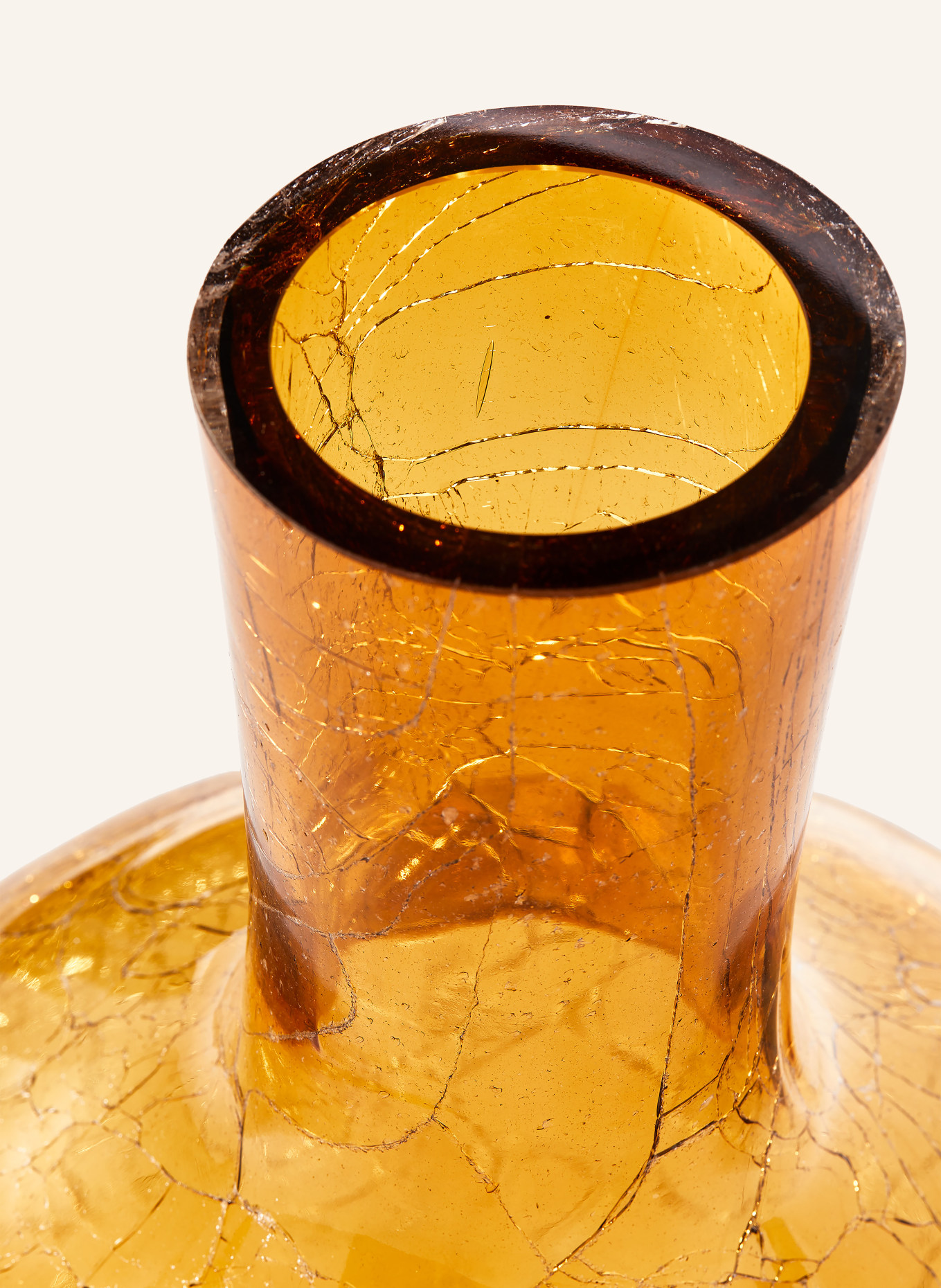 POLSPOTTEN Wazon BALL BODY LARGE: ŻÓŁTY