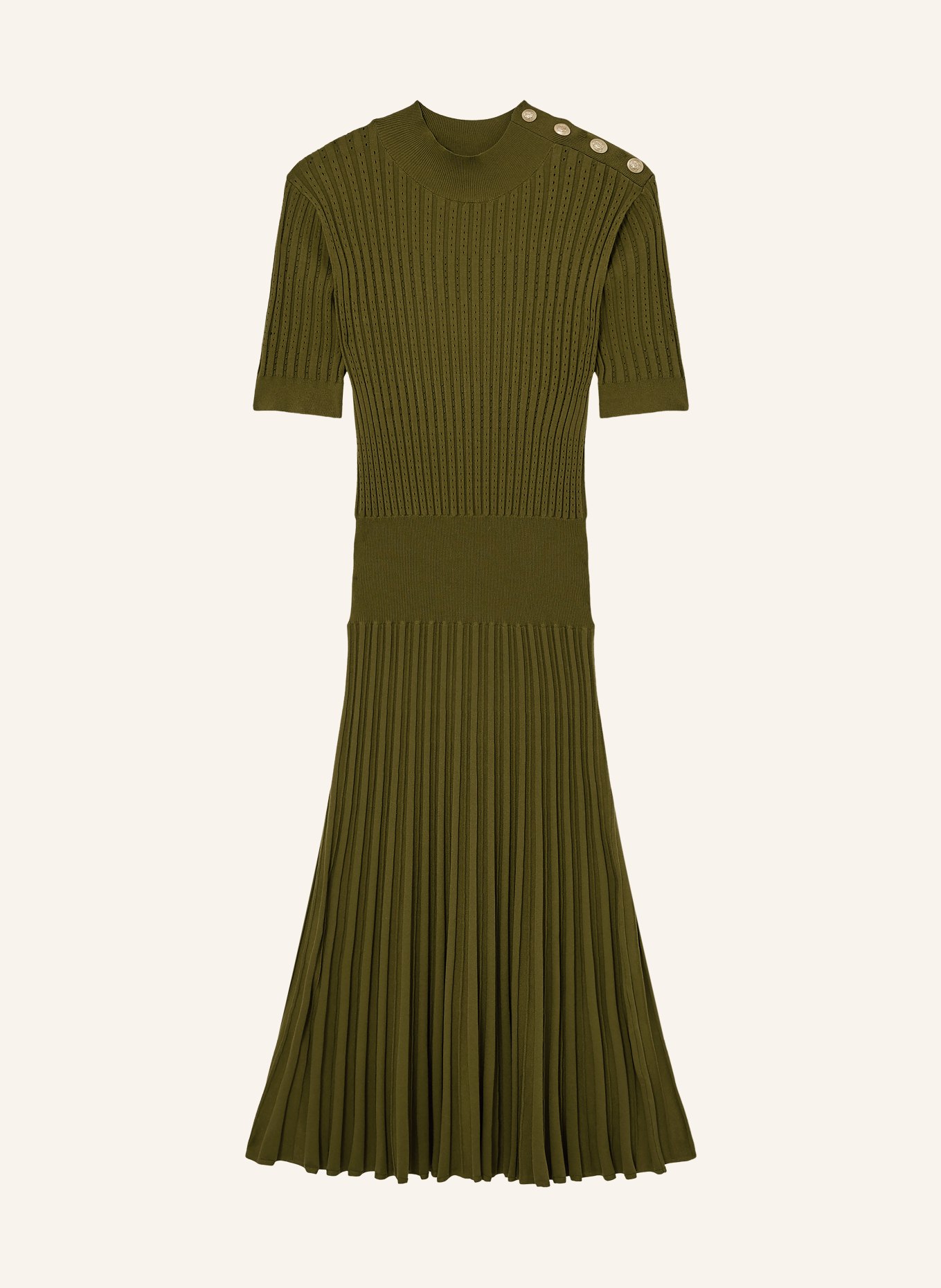 REISS Strickkleid HARRIETT: OLIV