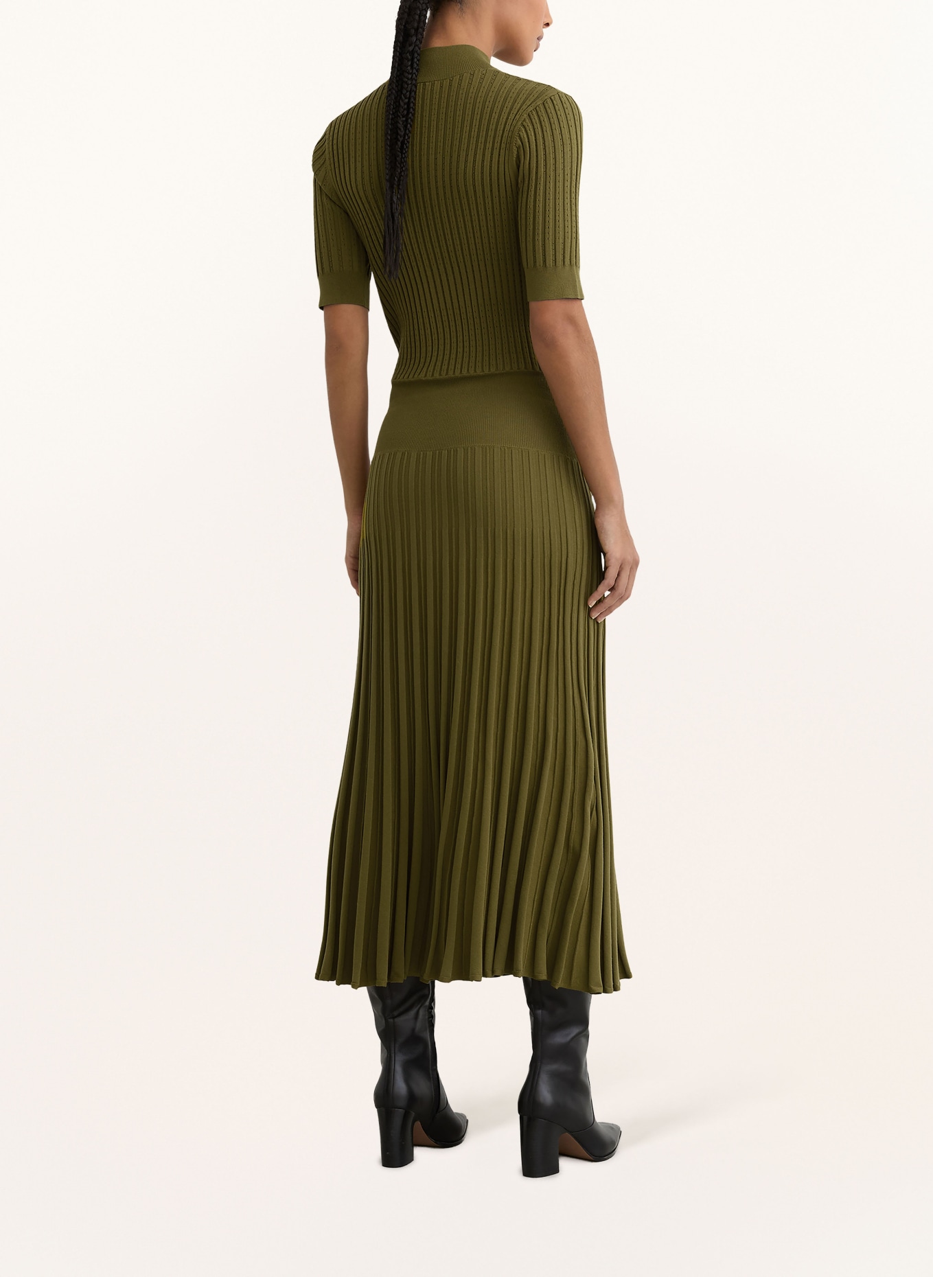 REISS Strickkleid HARRIETT: OLIV