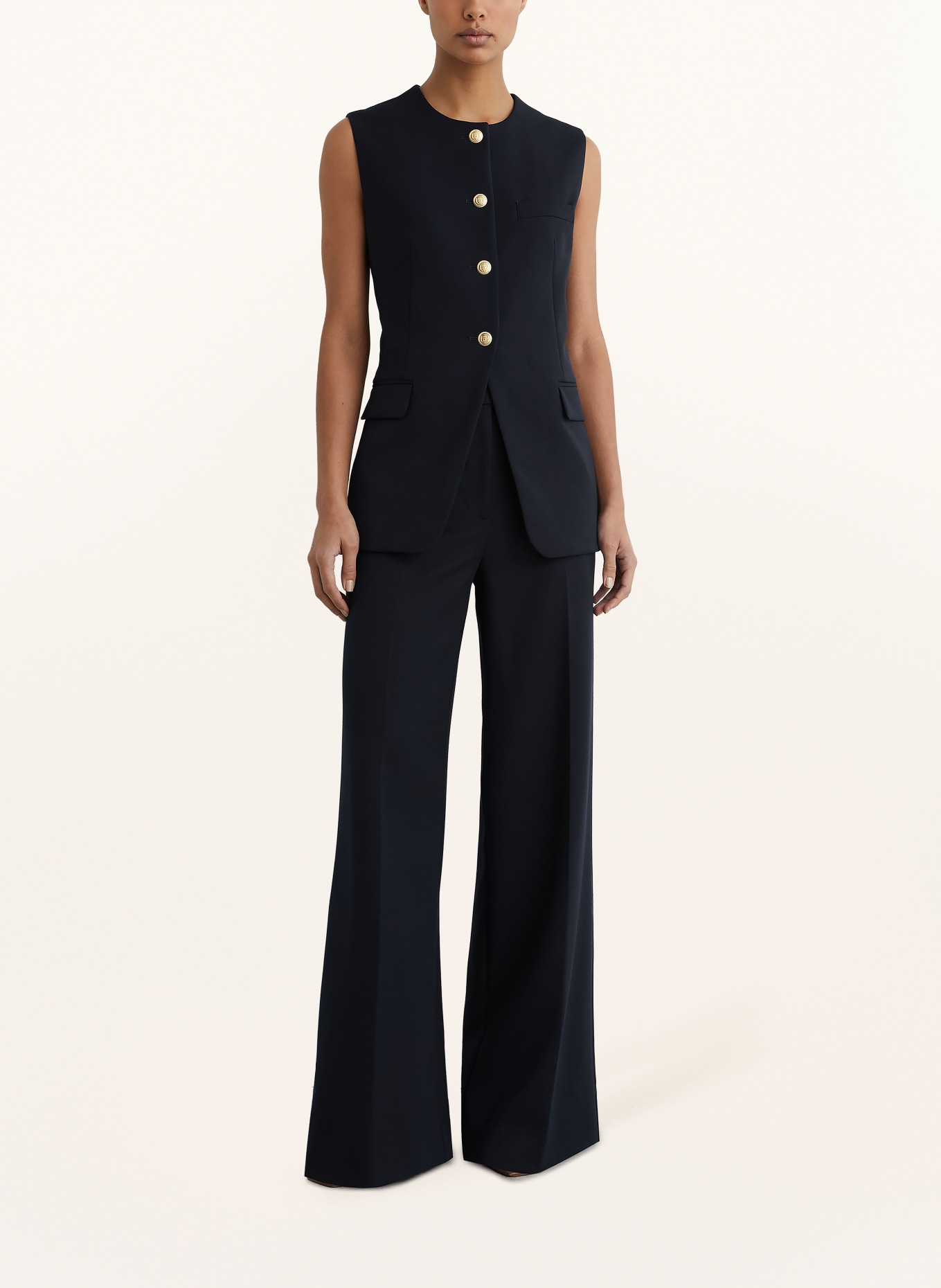 REISS Blazerweste GABI: DUNKELBLAU