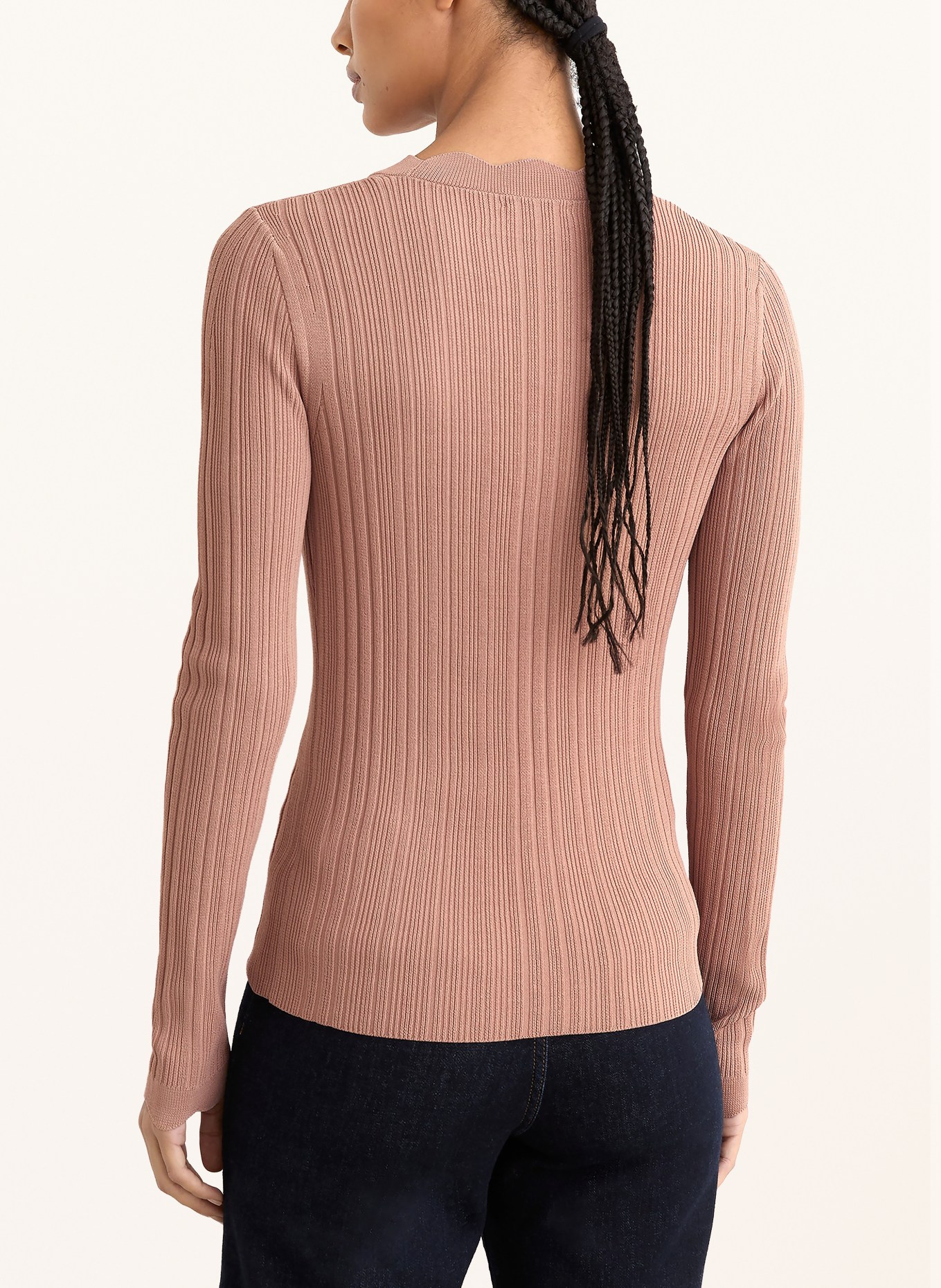 REISS Svetr VINNY: STARORŮŽOVÁ