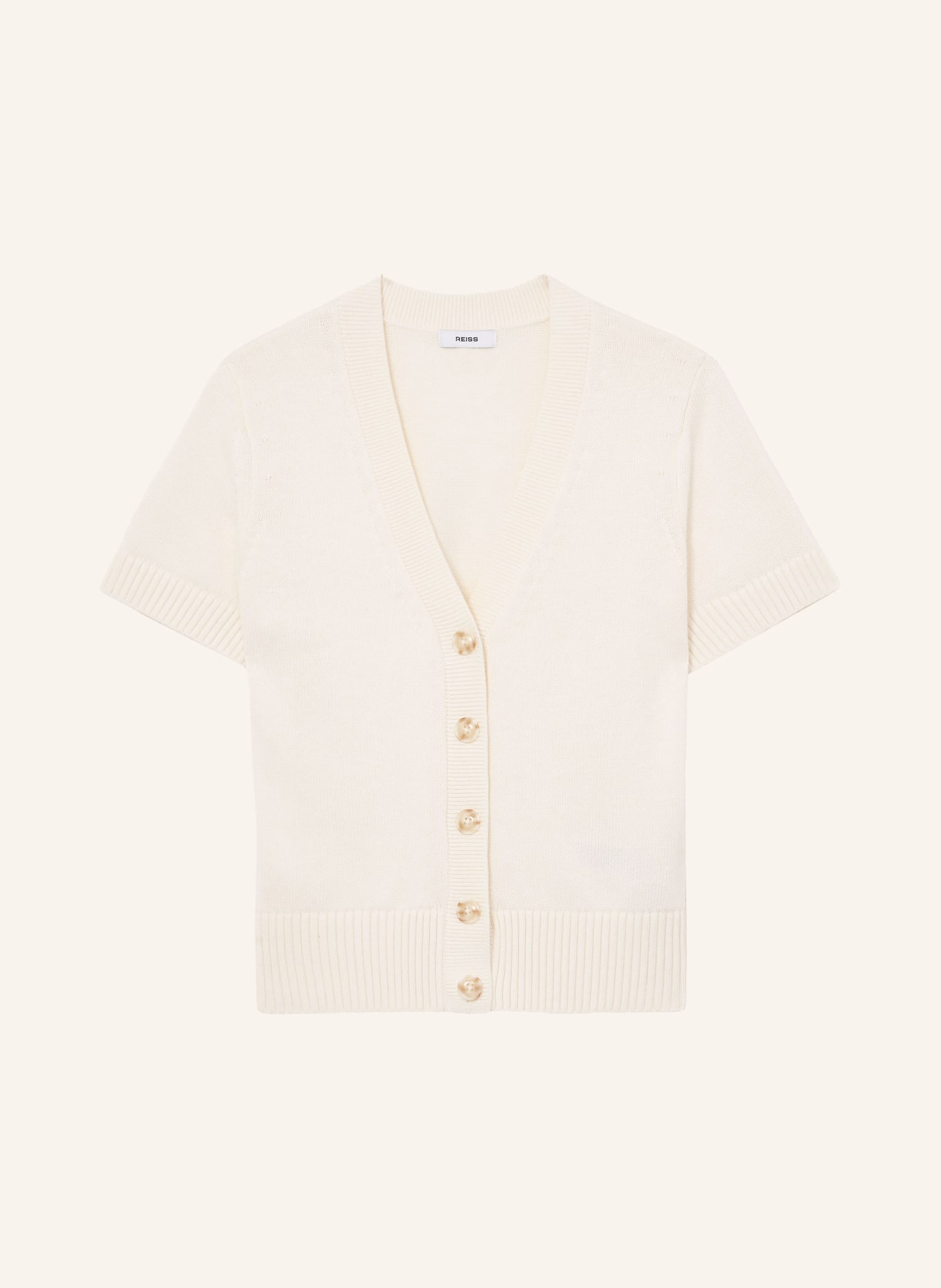 REISS Sweter ANYA: KREMOWY