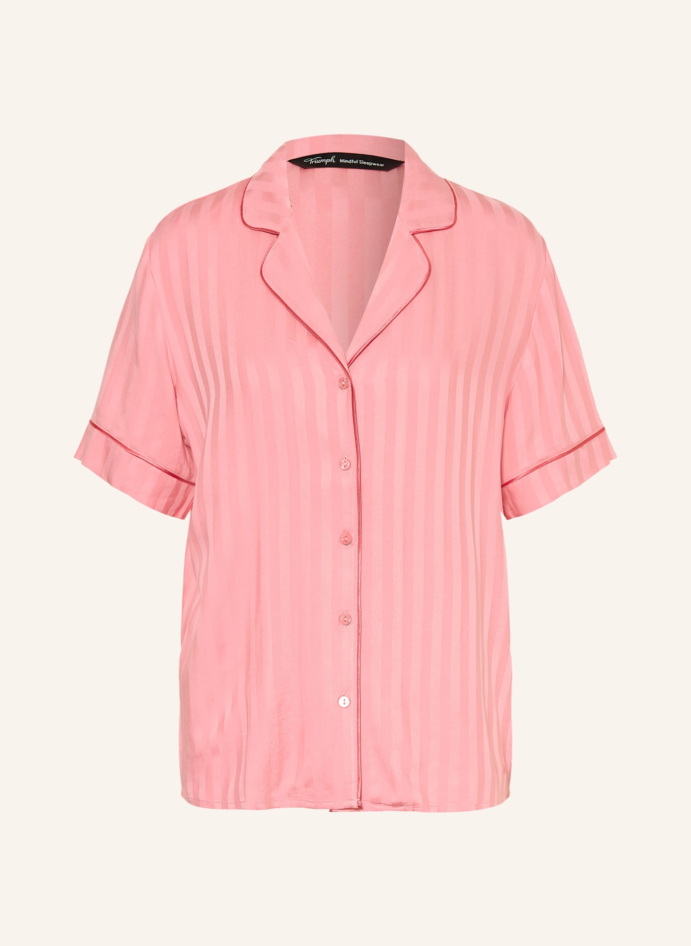 Triumph Schlafshirt AMOURETTE: HELLROT