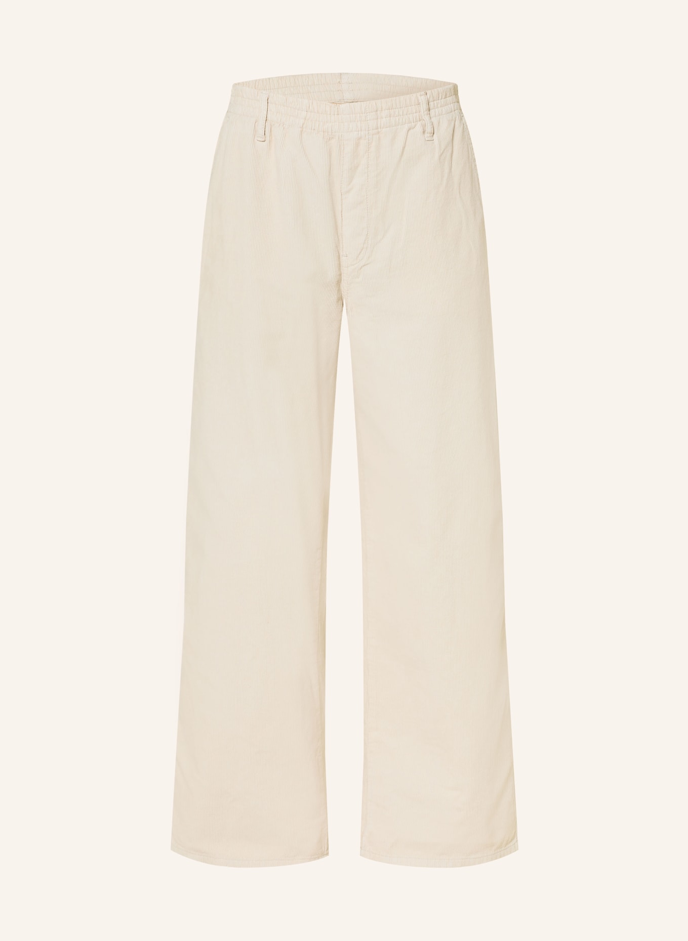 ALLSAINTS SABBATH corduroy pants, regular fit: BEIGE