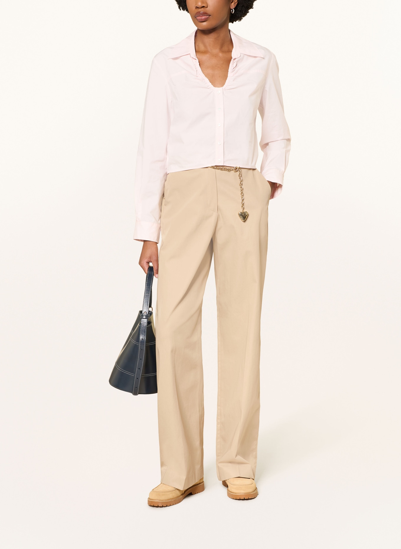 CLAUDIE PIERLOT Marlenehose: BEIGE