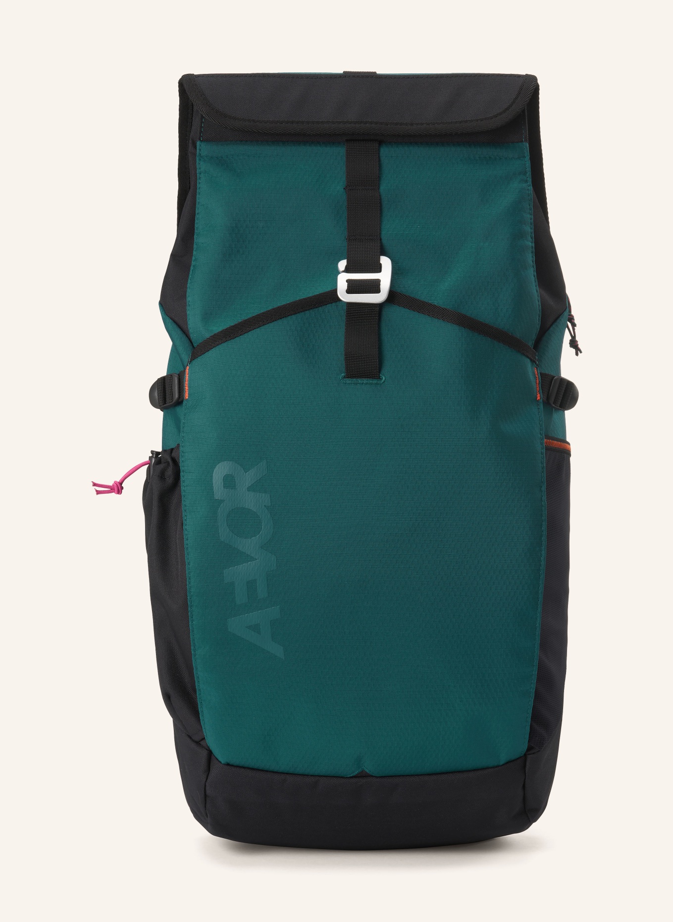 AEVOR ROLL PACK 2.0 26 l backpack with laptop compartment: TEAL / BLACK