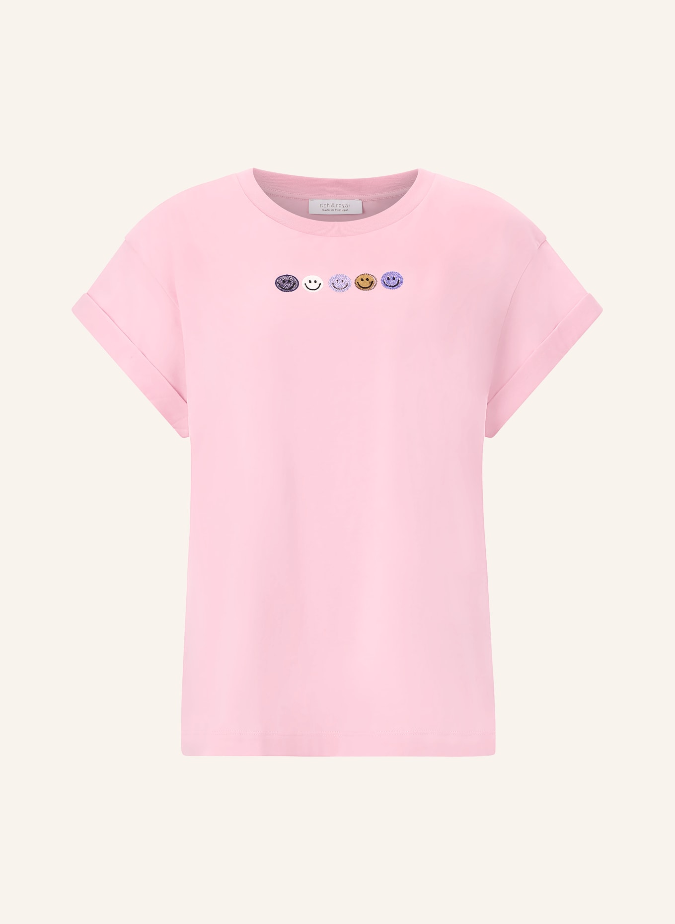 Rich & Royal tričko: RŮŽOVÁ