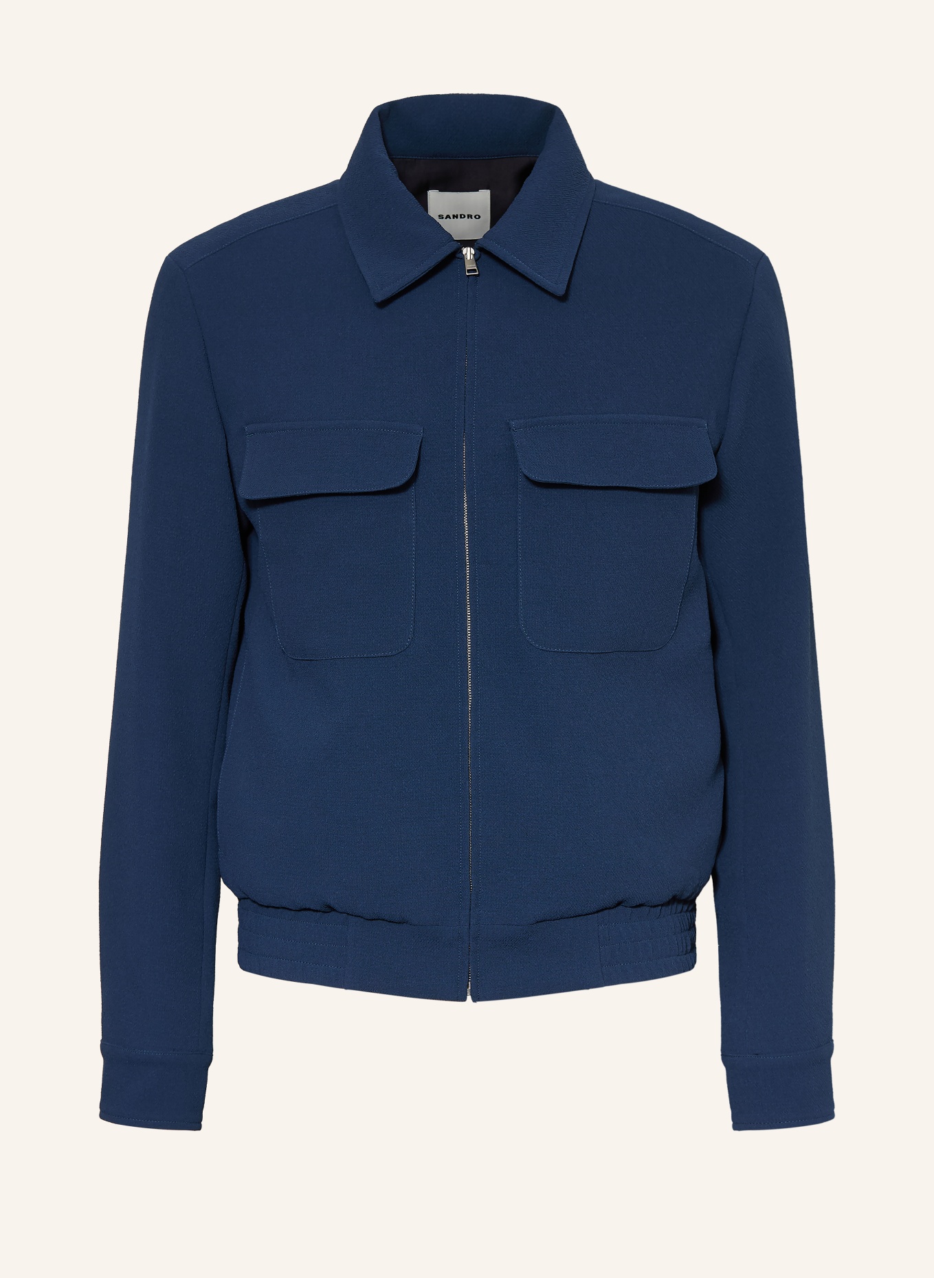 SANDRO Blouson: DUNKELBLAU