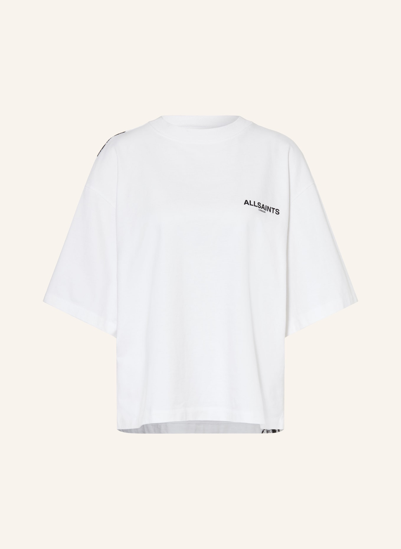 ALLSAINTS T-Shirt SWOOP AMELIE: WEISS