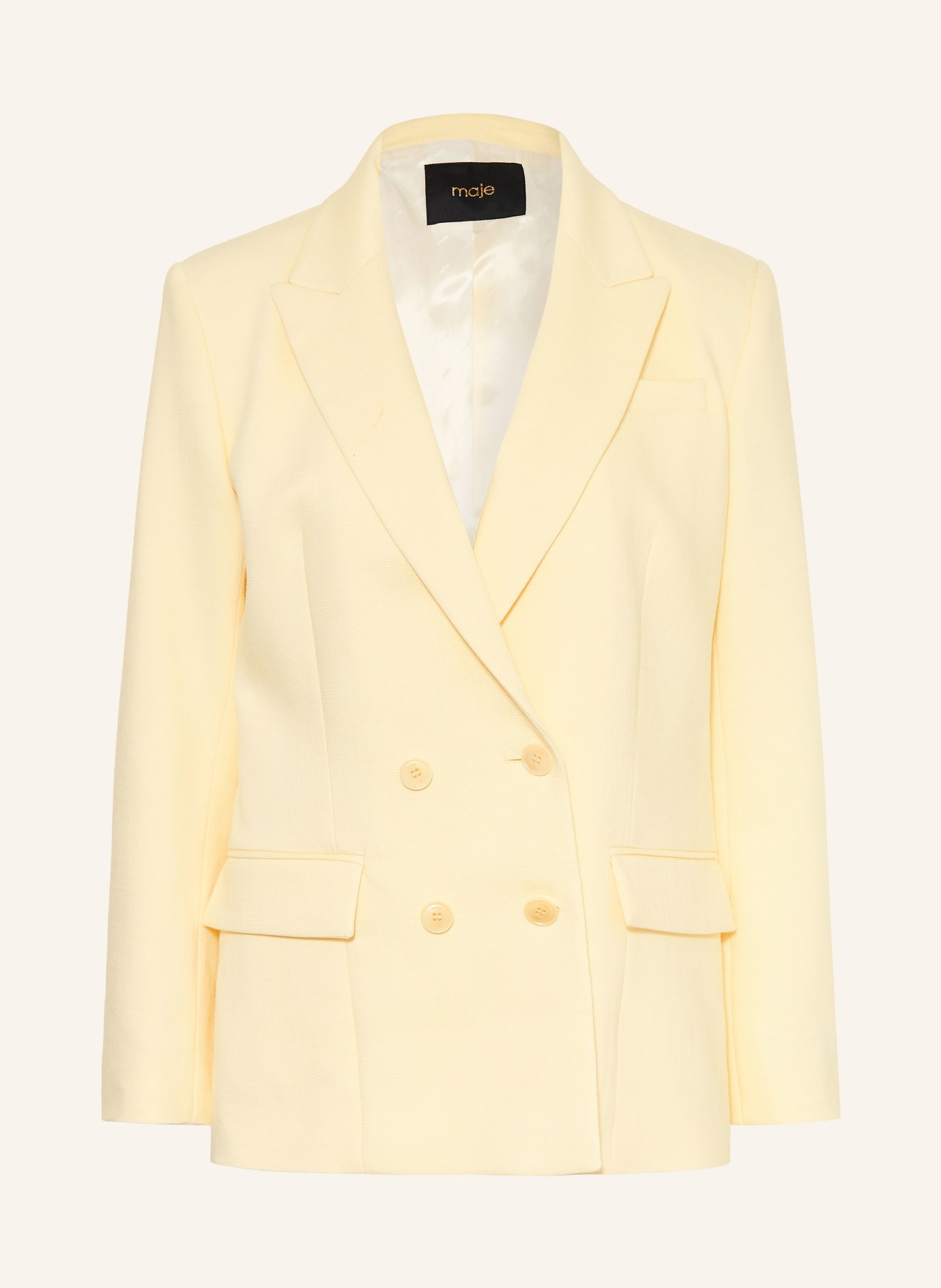 maje Blazer: HELLGELB